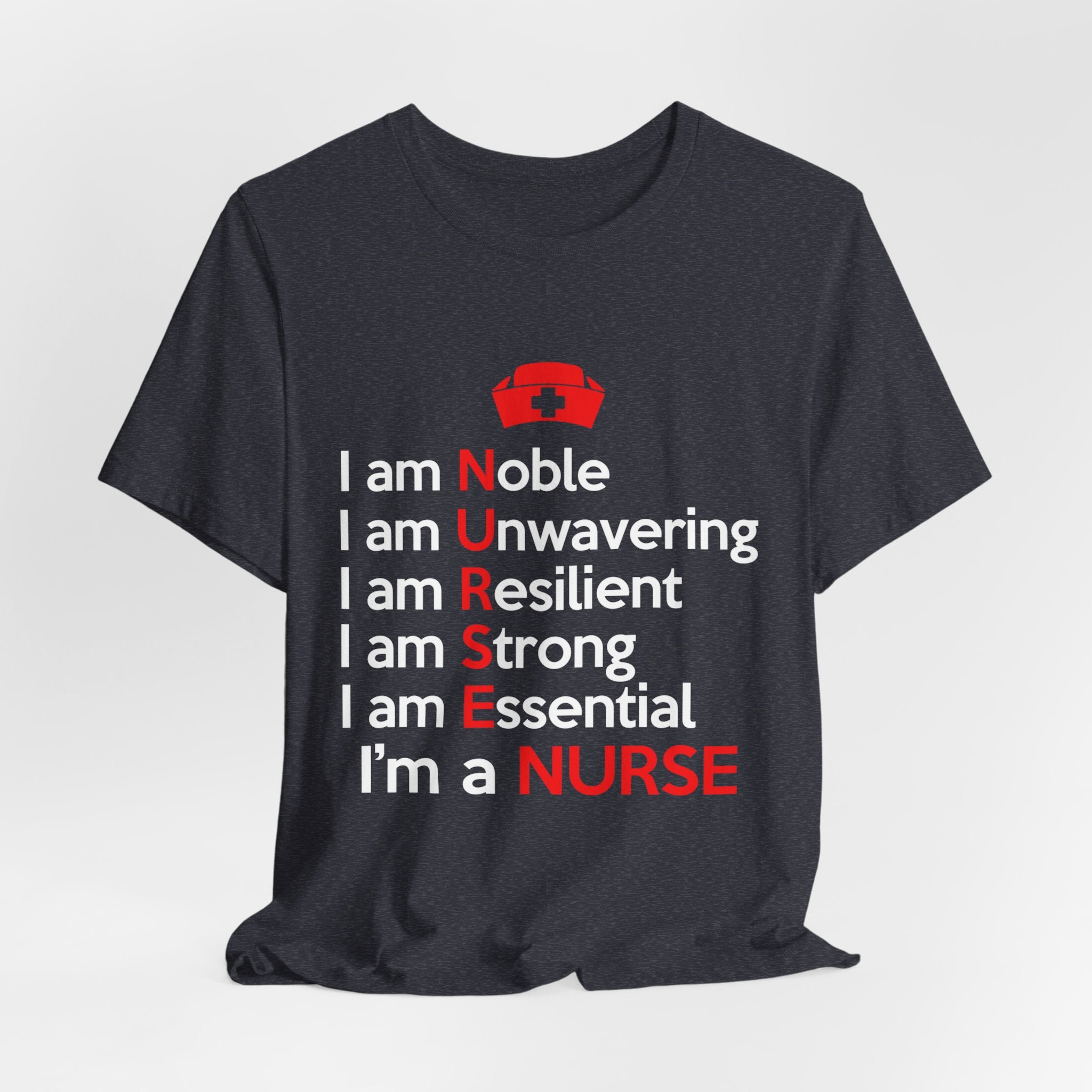 Je suis noble, je suis un tee-shirt unisexe inébranlable 