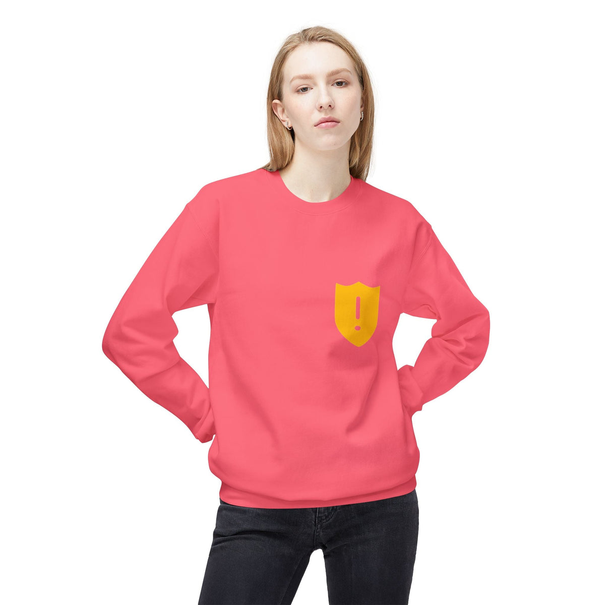 Classic Trendy Crewneck Sweatshirt Printify