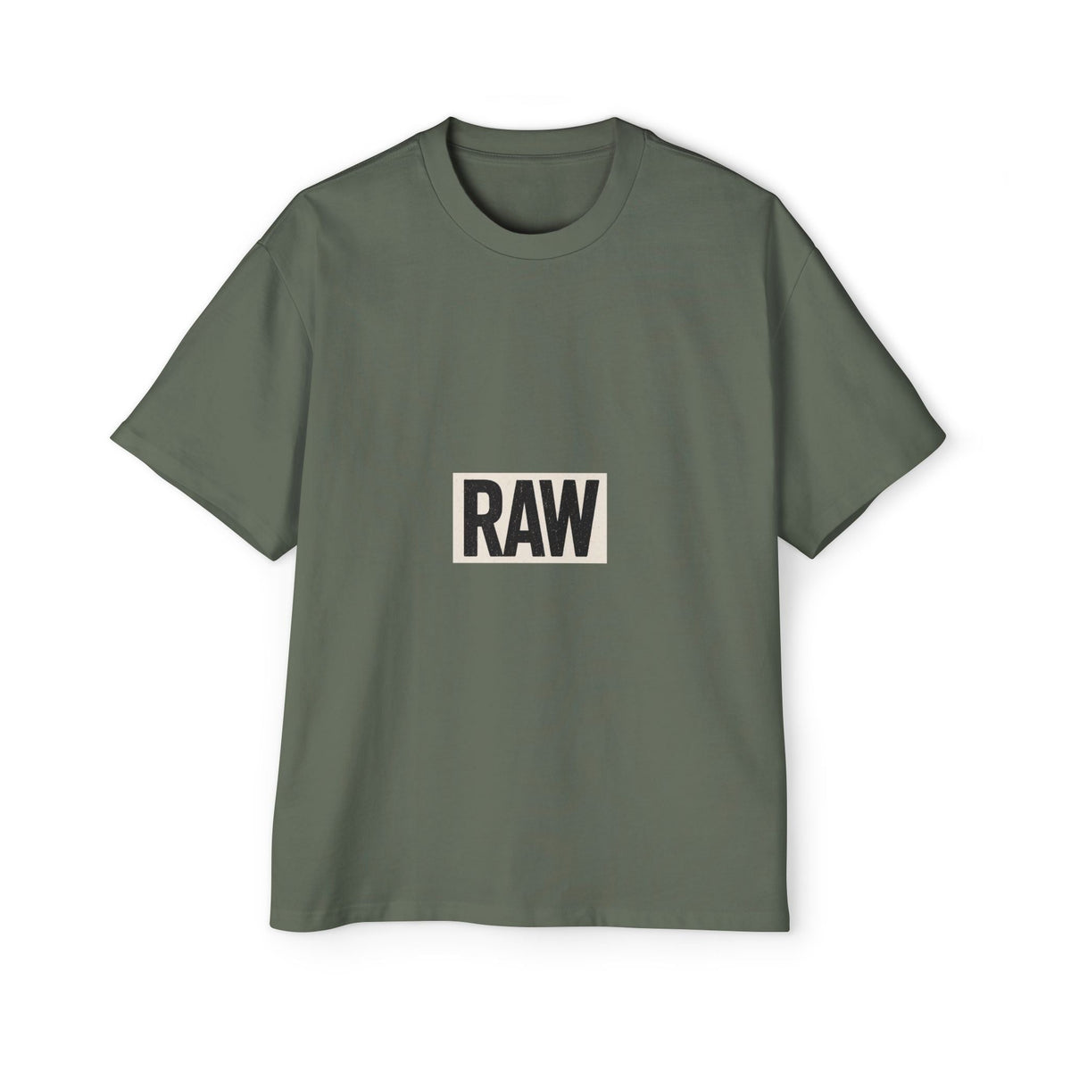 Oversized Tee - Raw Unique Design Printify