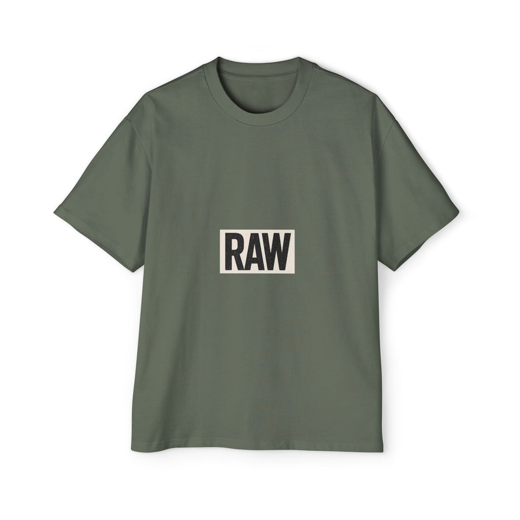Oversized Tee - Raw Unique Design Printify