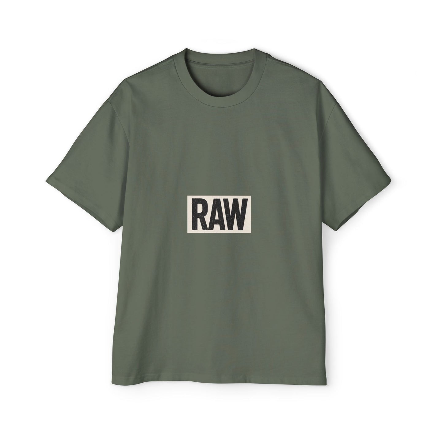 Oversized Tee - Raw Unique Design Printify