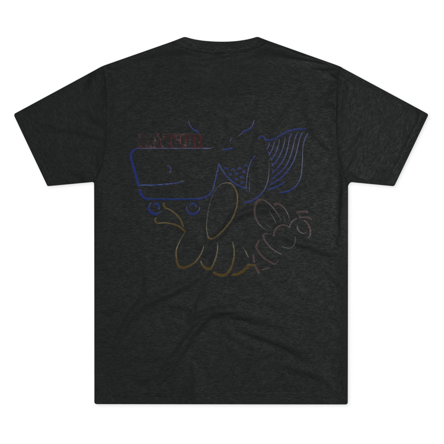 Nature Inspired Tee - Unisex Tri-Blend Crew Tee