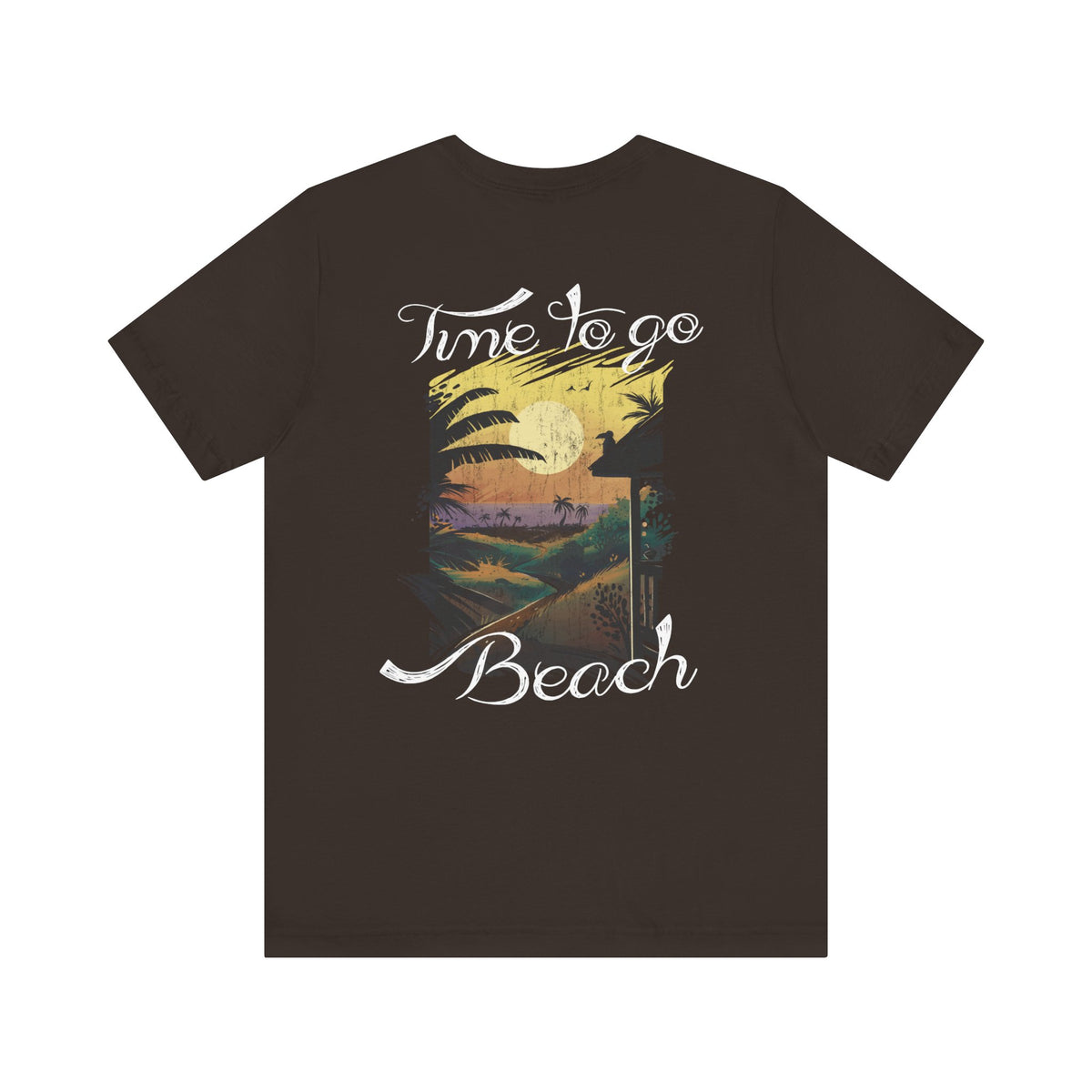 Il est temps d’aller à la plage Tee-shirt unisexe 
