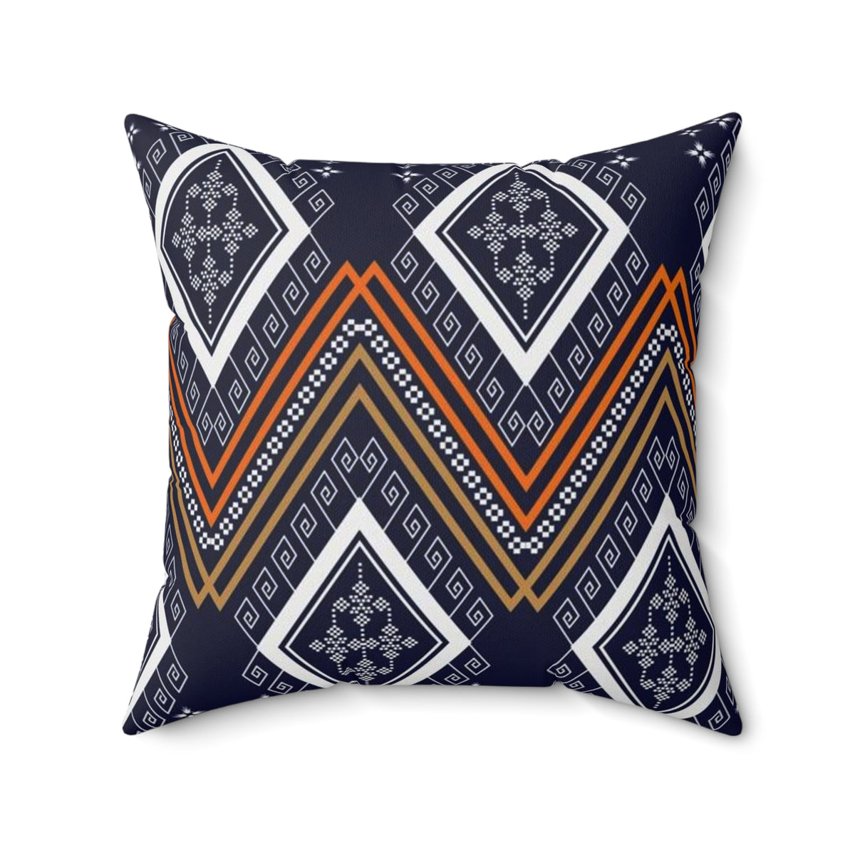 Spun Polyester Square Pillow