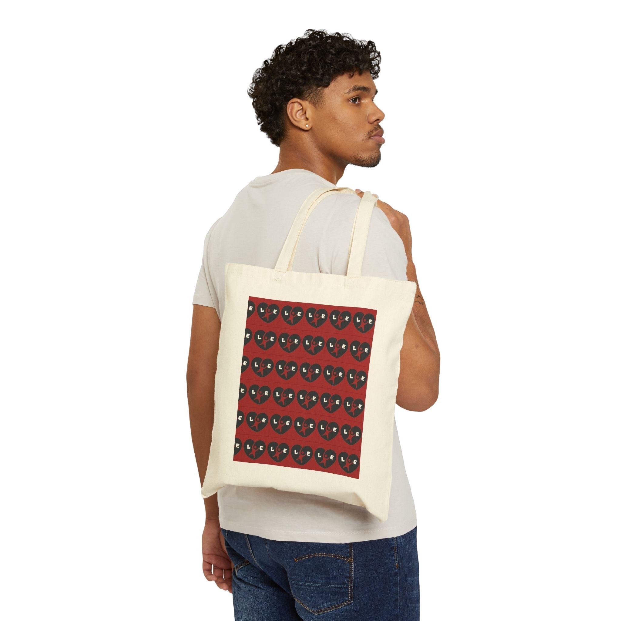 Canvas Tote Bag - Grocery Bag Design Printify