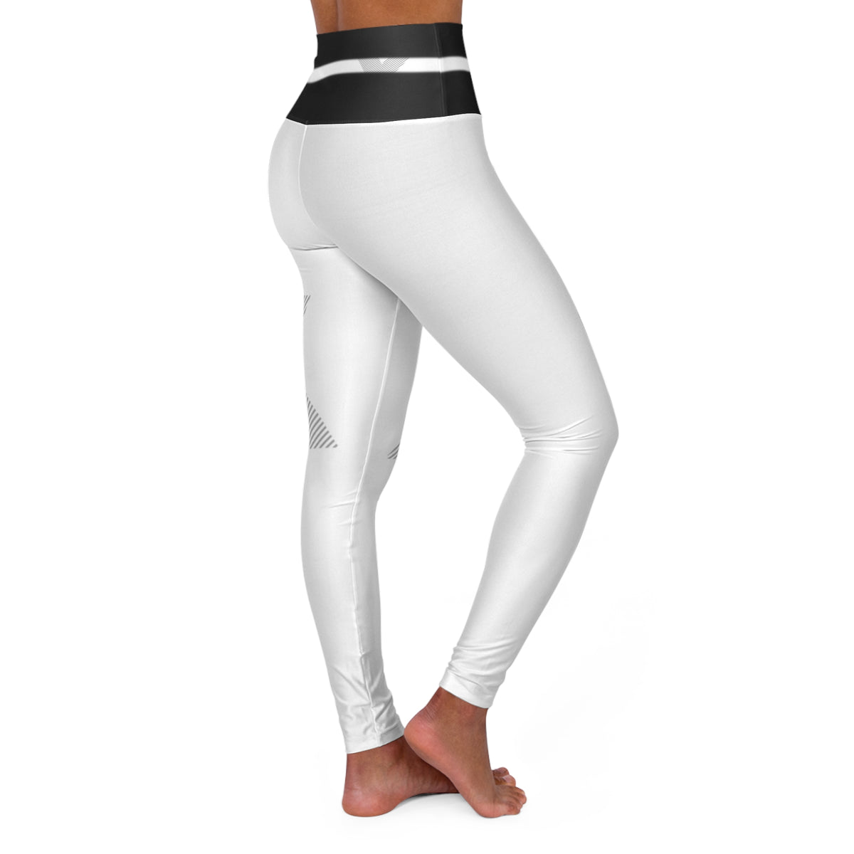 High Waisted Yoga Leggings - Stylish Athletic Pants for Fitness, Gym, Yoga Class, Workout, Casual Wear