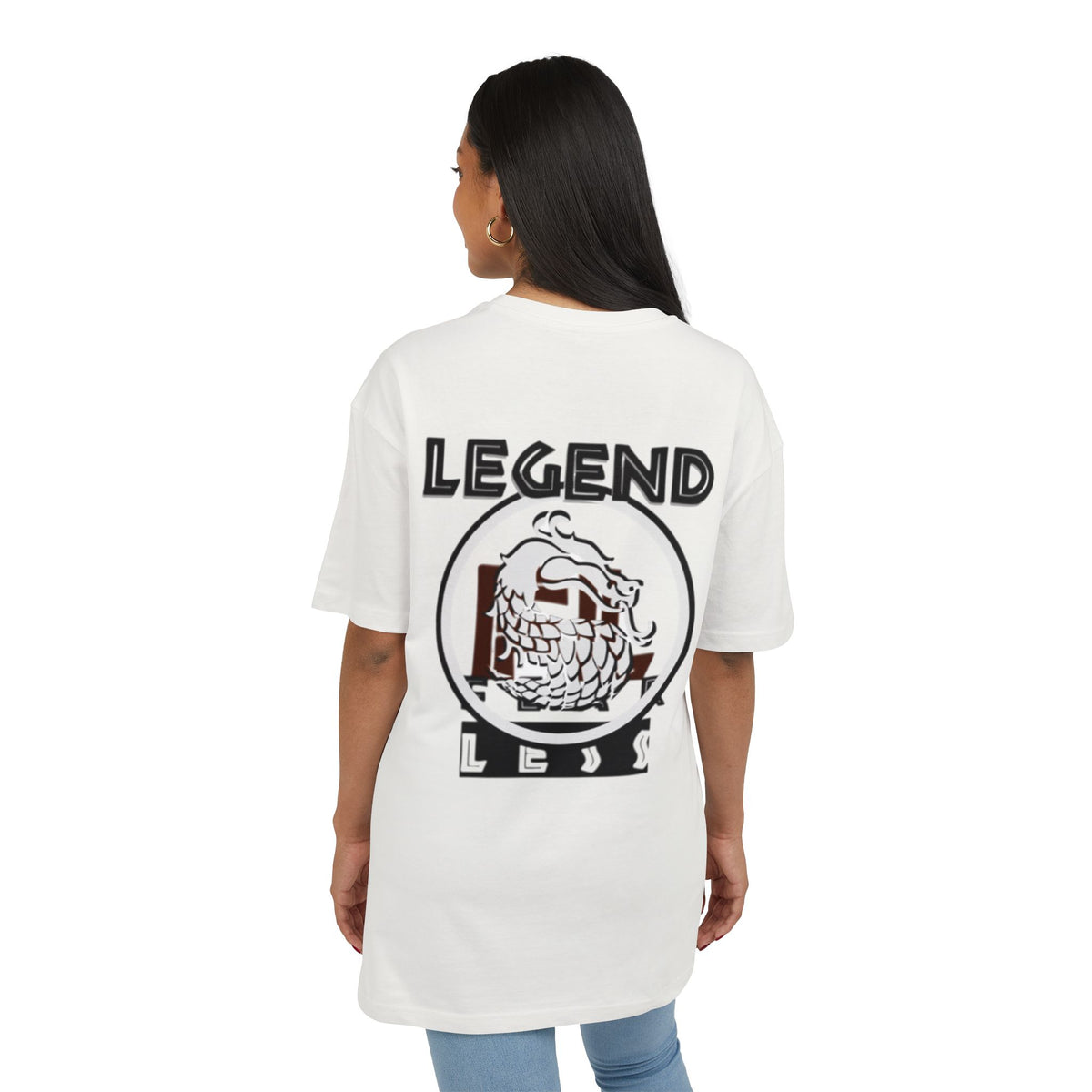 Unisex Heavy Oversize Tee - Legend Graphic Tee for Trendy Style