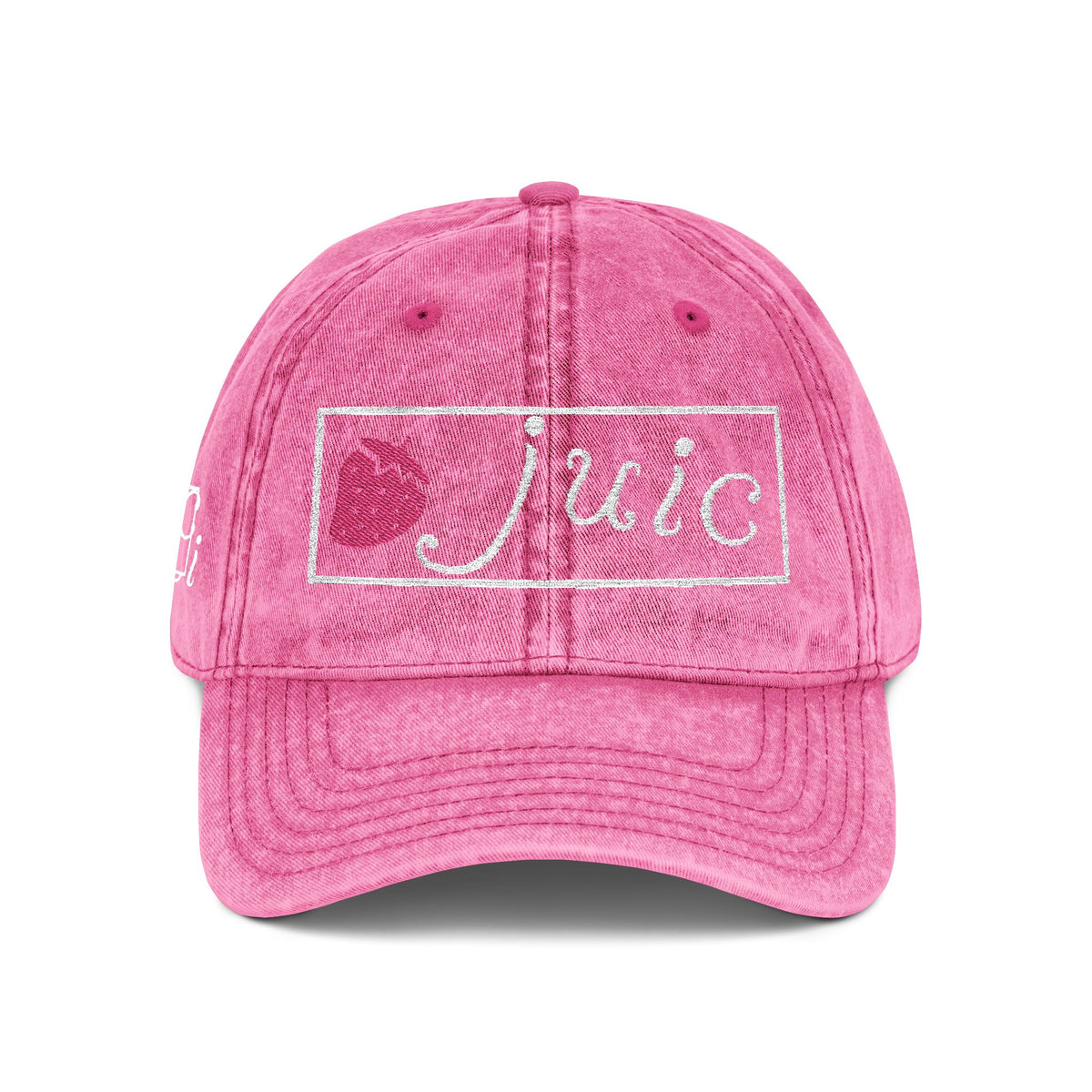 Embroidered Vintage Cap - Juic Cap Design