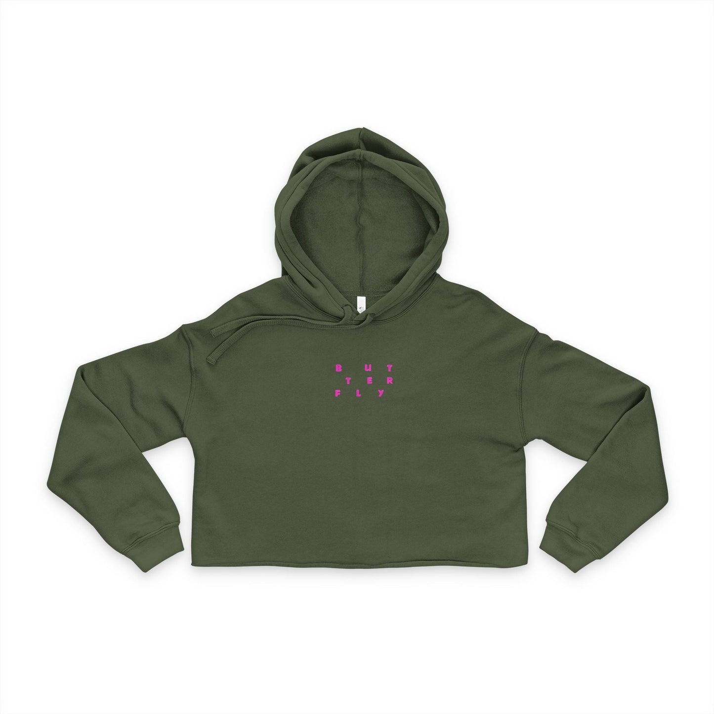 Cropped Hoodie - Trendy Women's Hoodie Printify