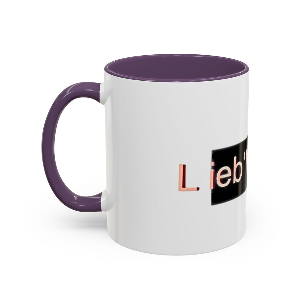 Coffee Mug - Lieb MaMaN Typography Design