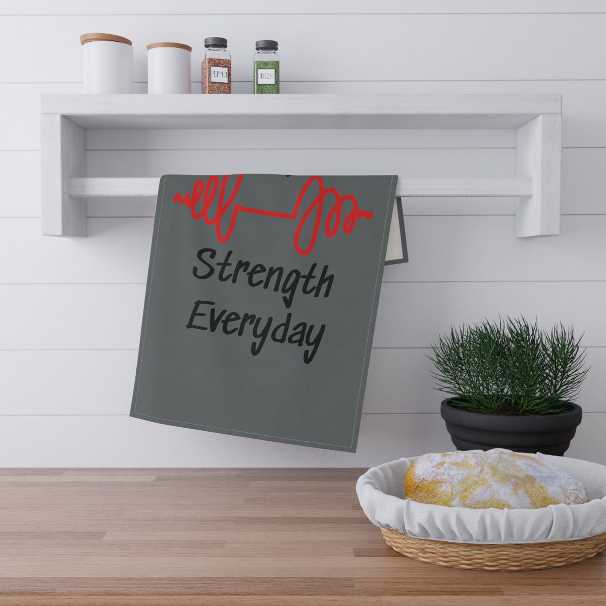 Getting More Strength Everyday Towel