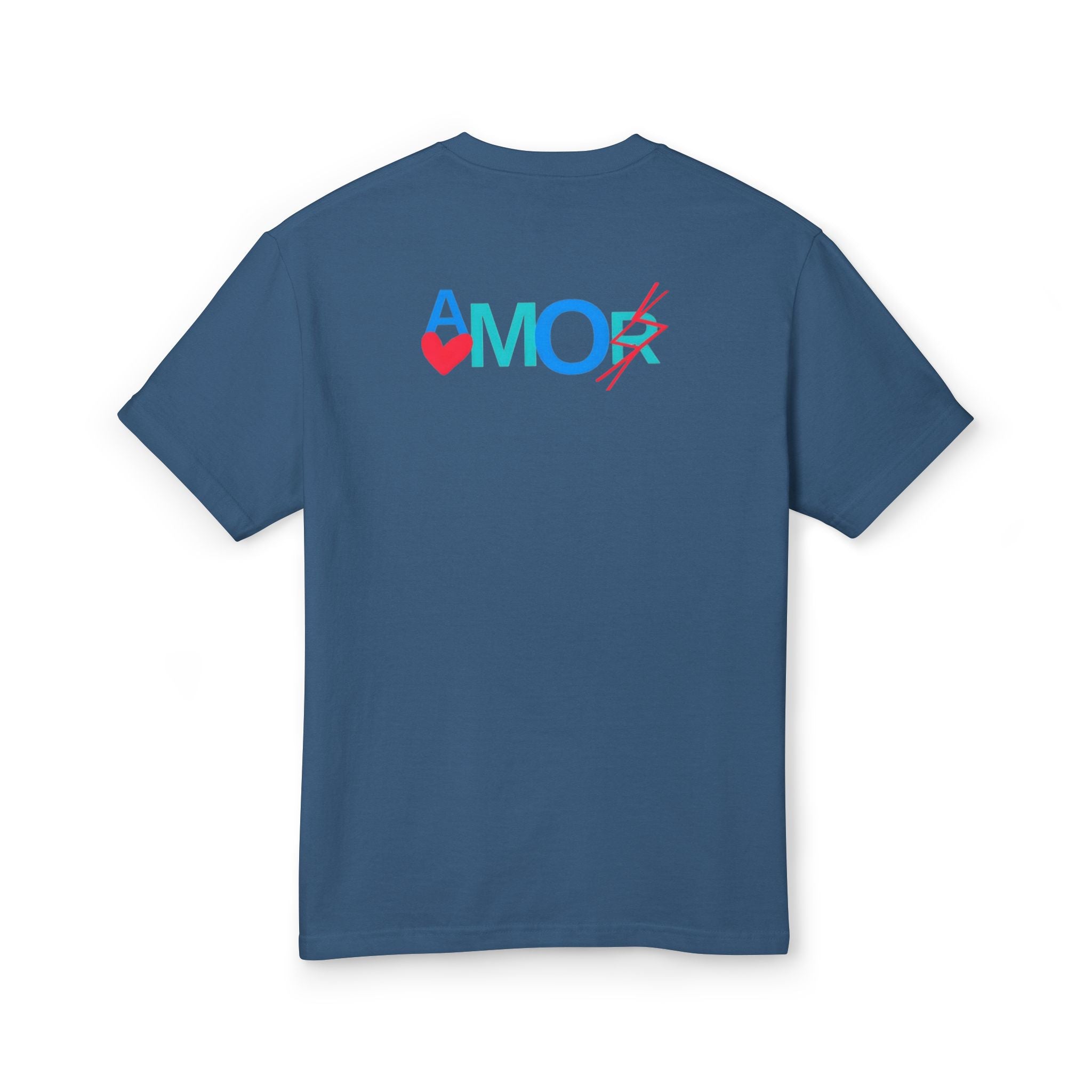 T-Shirt AMORX Unisex Garment-Dyed Heavyweight Cotton Tee