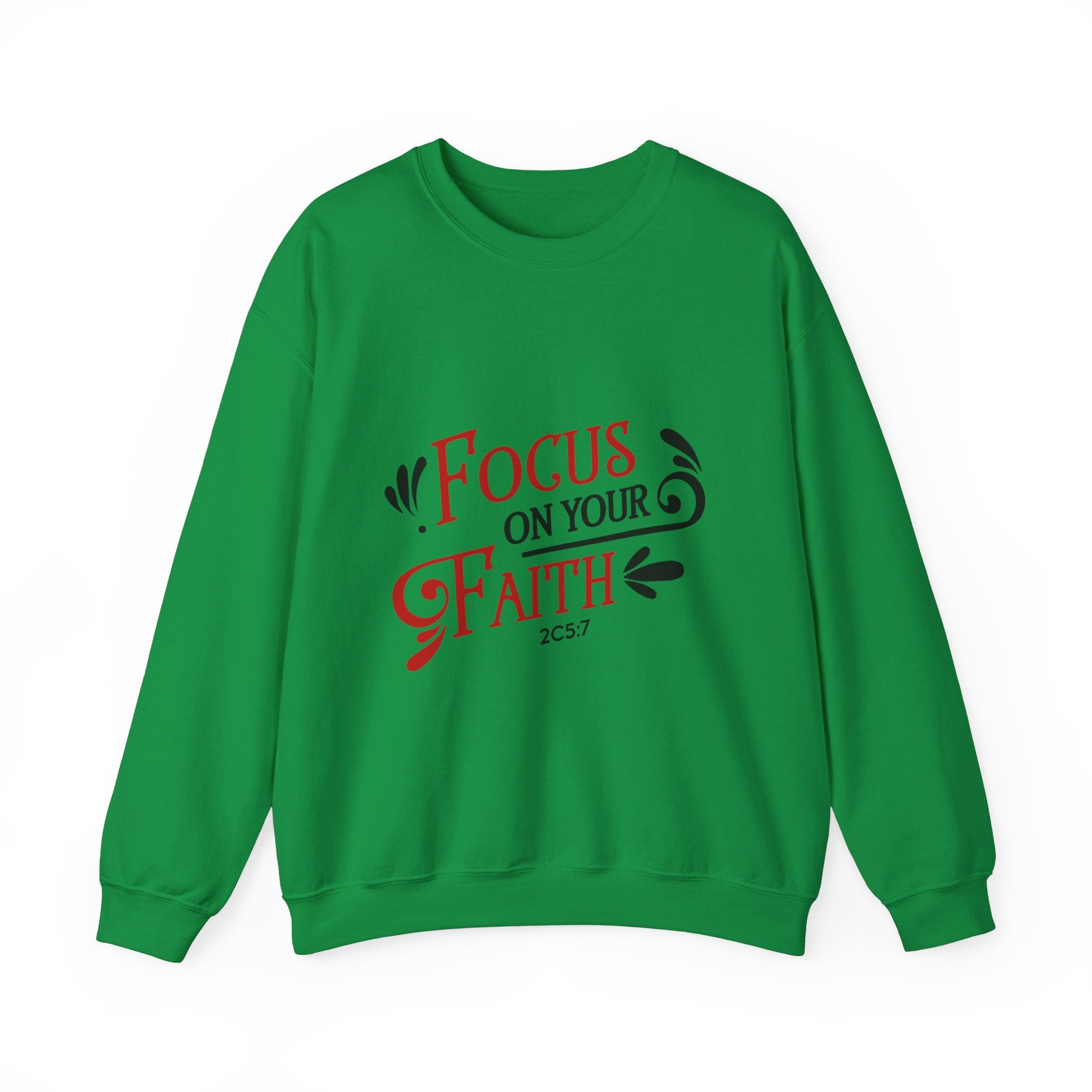 Concentrez-vous sur votre sweat-shirt unisexe foi 