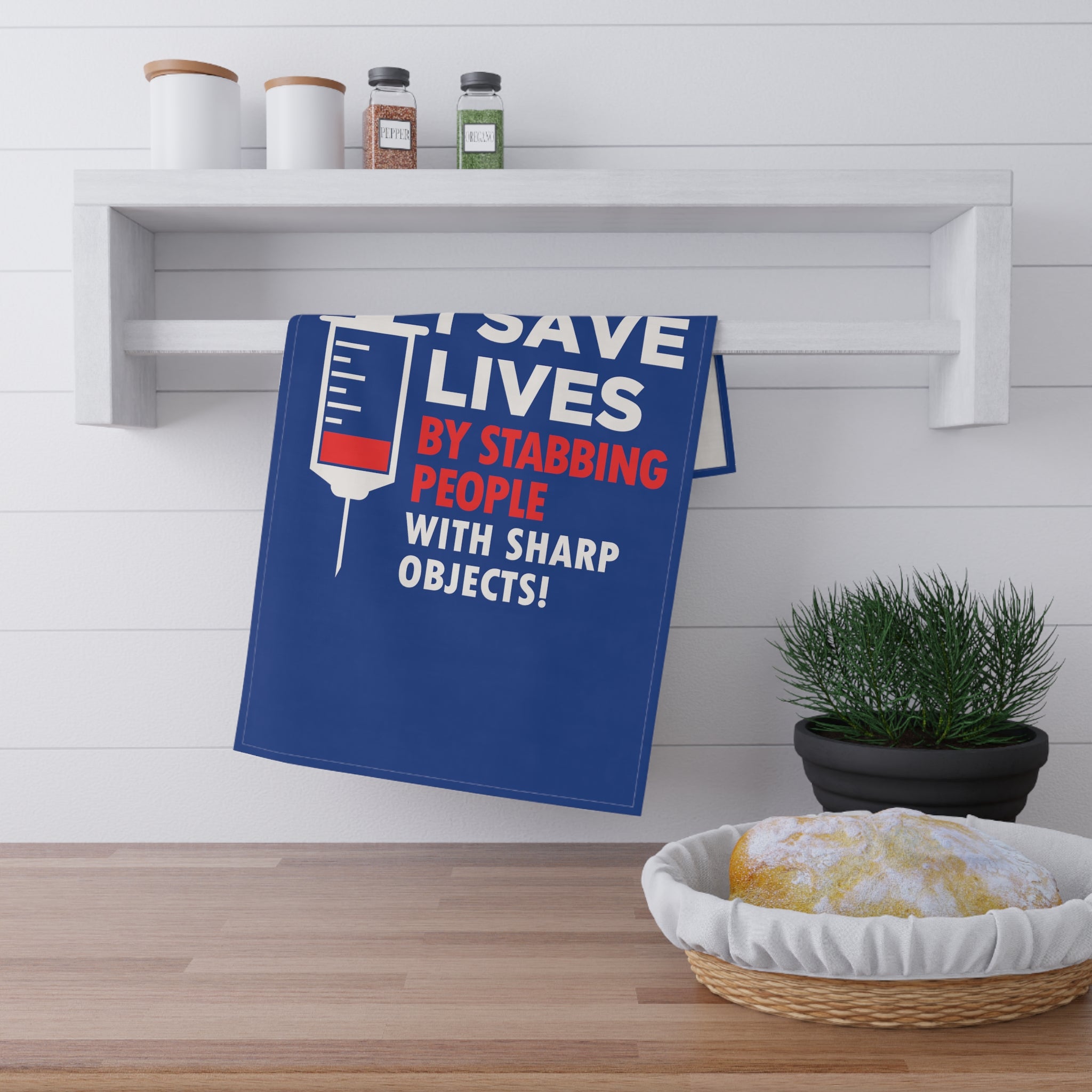 I Save Lives Towel
