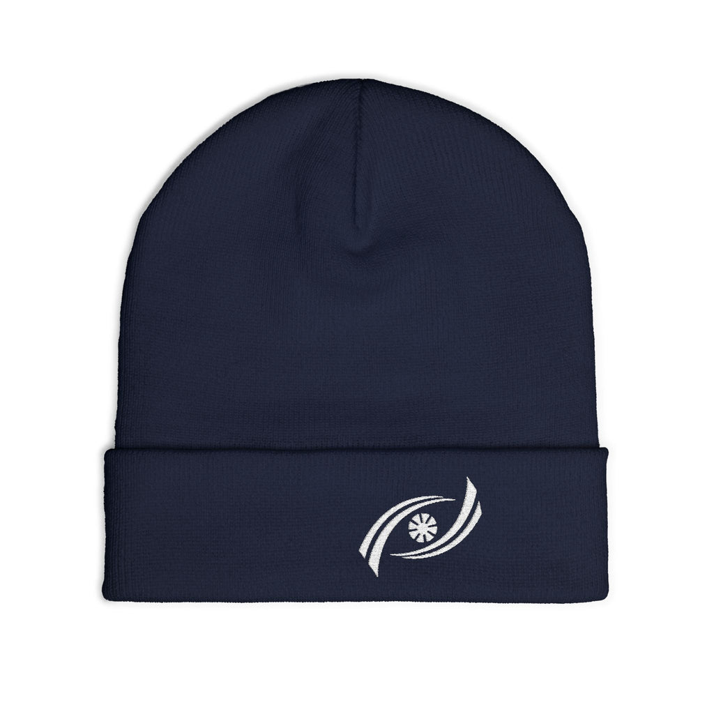 Cozy Embroidered Knit Beanie, Winter Hat, Gift for Him, Gift for Her, Fashion Accessory, Cold Weather Gear, Unique Beanie