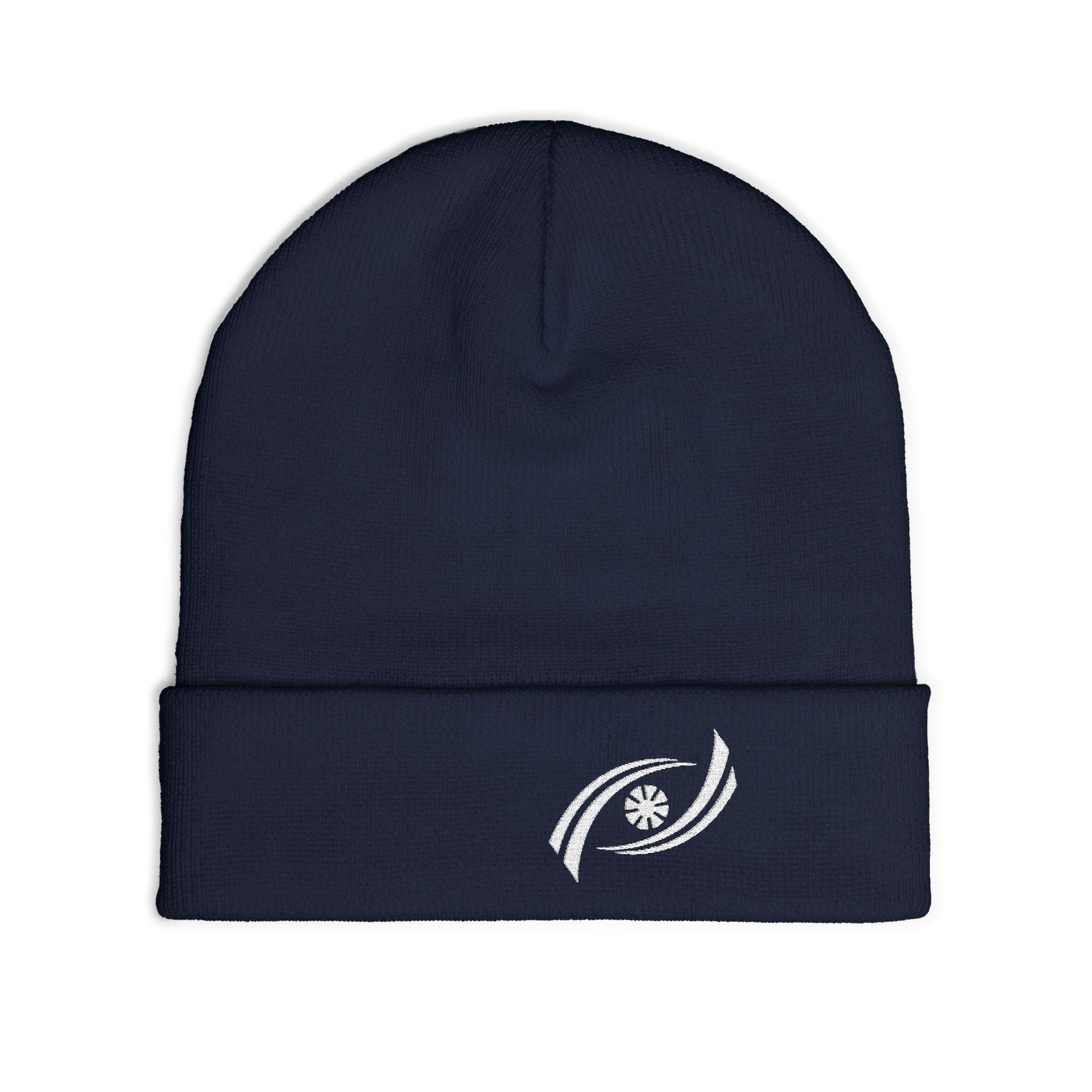 Cozy Embroidered Knit Beanie, Winter Hat, Gift for Him, Gift for Her, Fashion Accessory, Cold Weather Gear, Unique Beanie