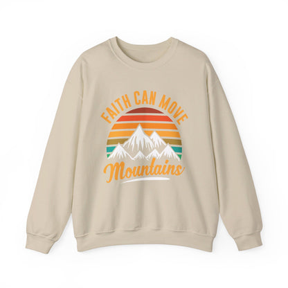 Faith Can Move Mountains Sweat-shirt unisexe 