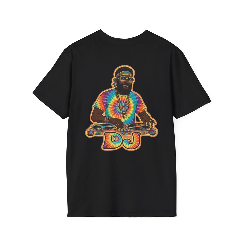 Unisex T-Shirt DJ Tie Dye Shirt Printify