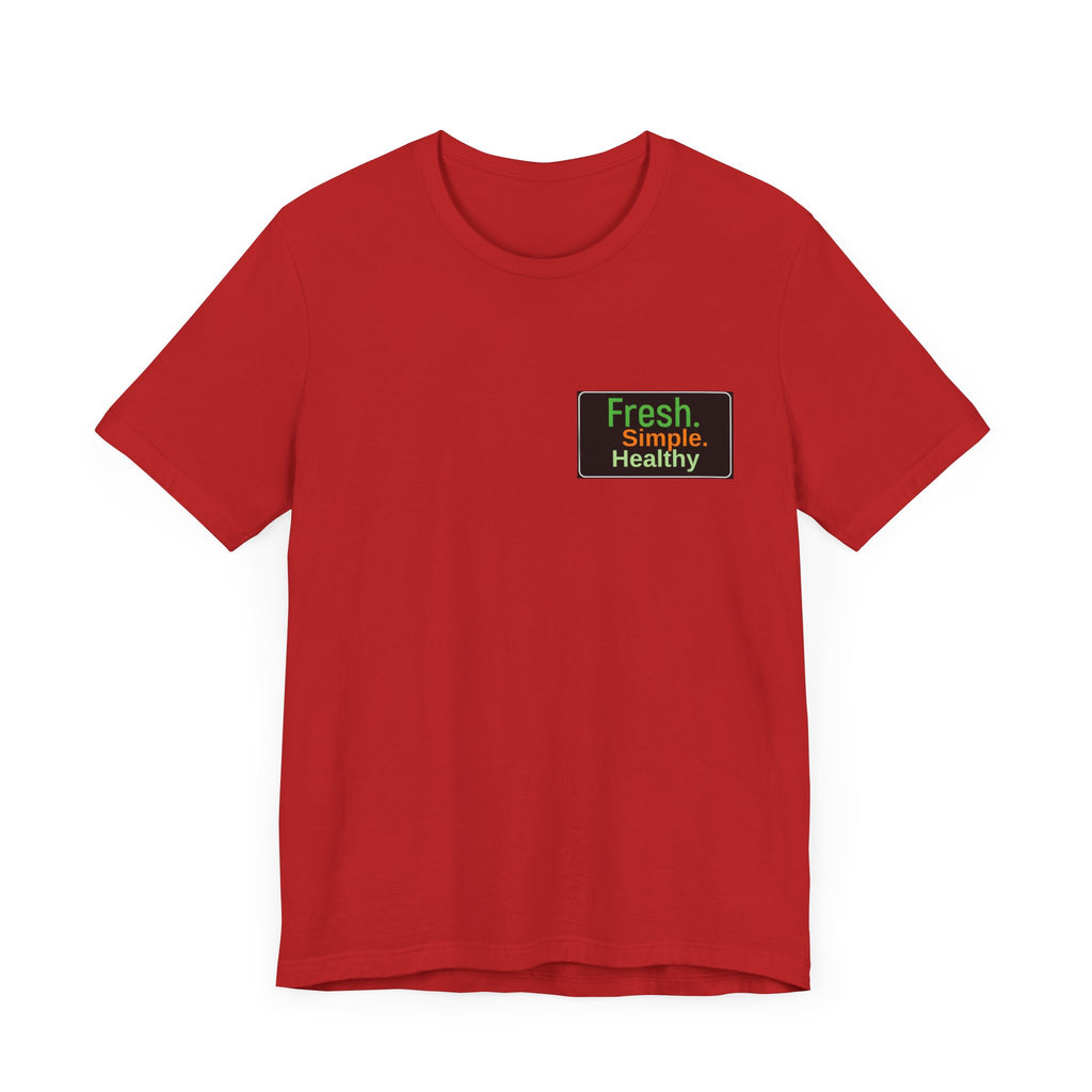 Unisex Fresh Healthy Short Sleeve Tee