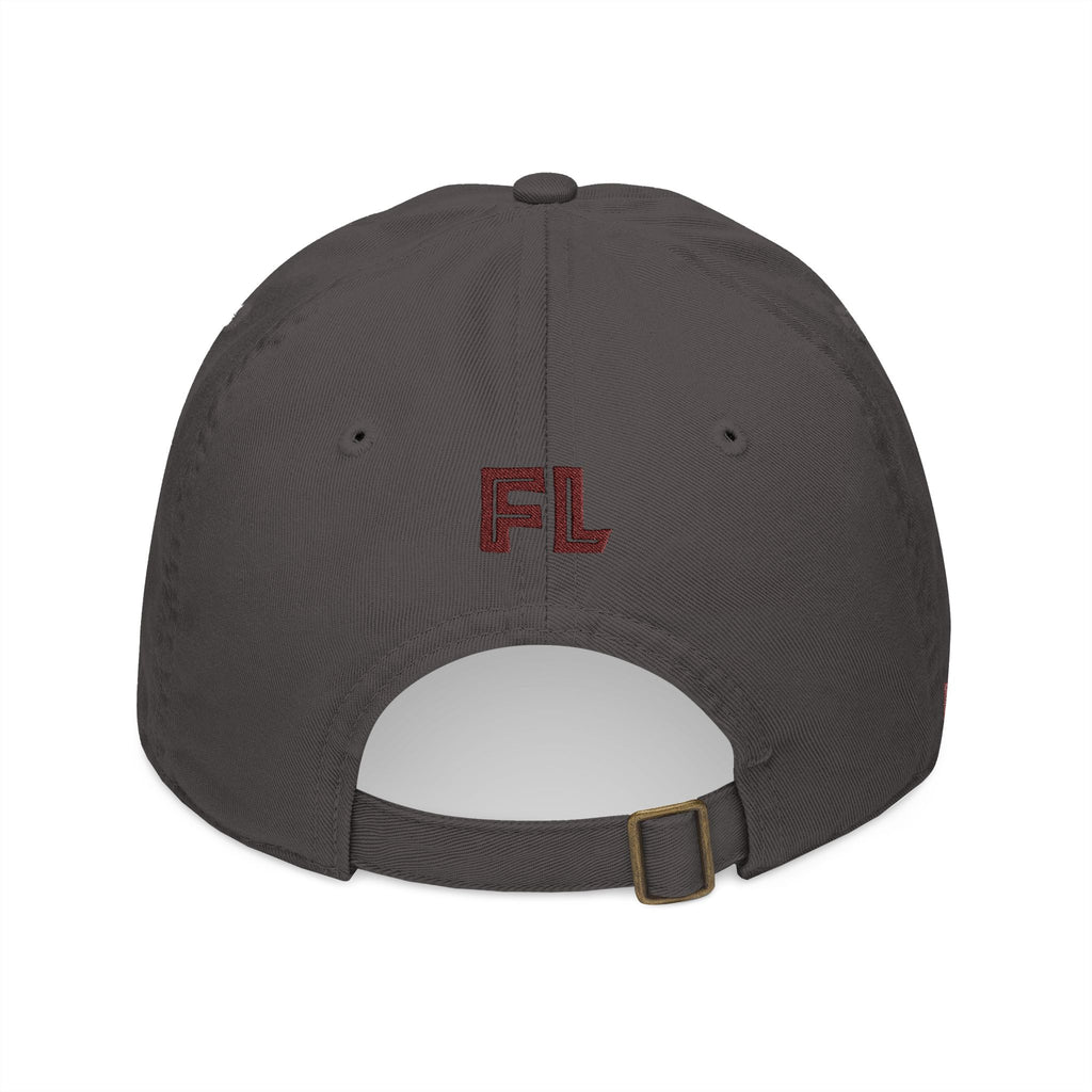 Organic Embroidered Baseball Cap for Nature Lovers, Eco-Friendly Gift, Trendy Outdoor Accessory, Casual Style, Birthday Present