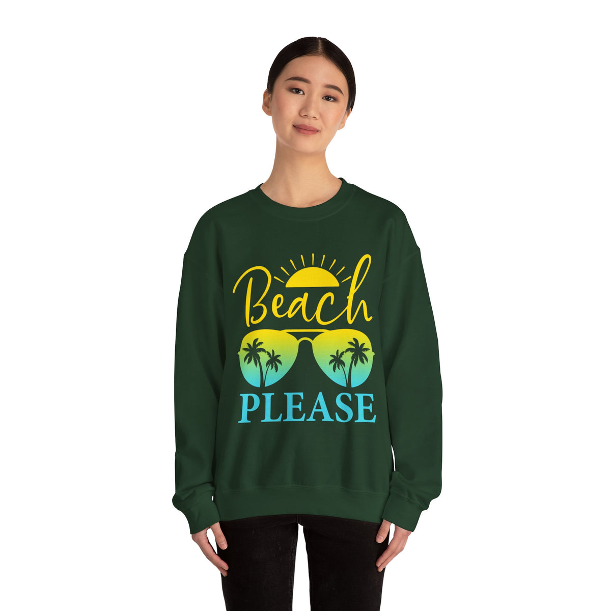 Sweat-shirt unisexe Beach Please 