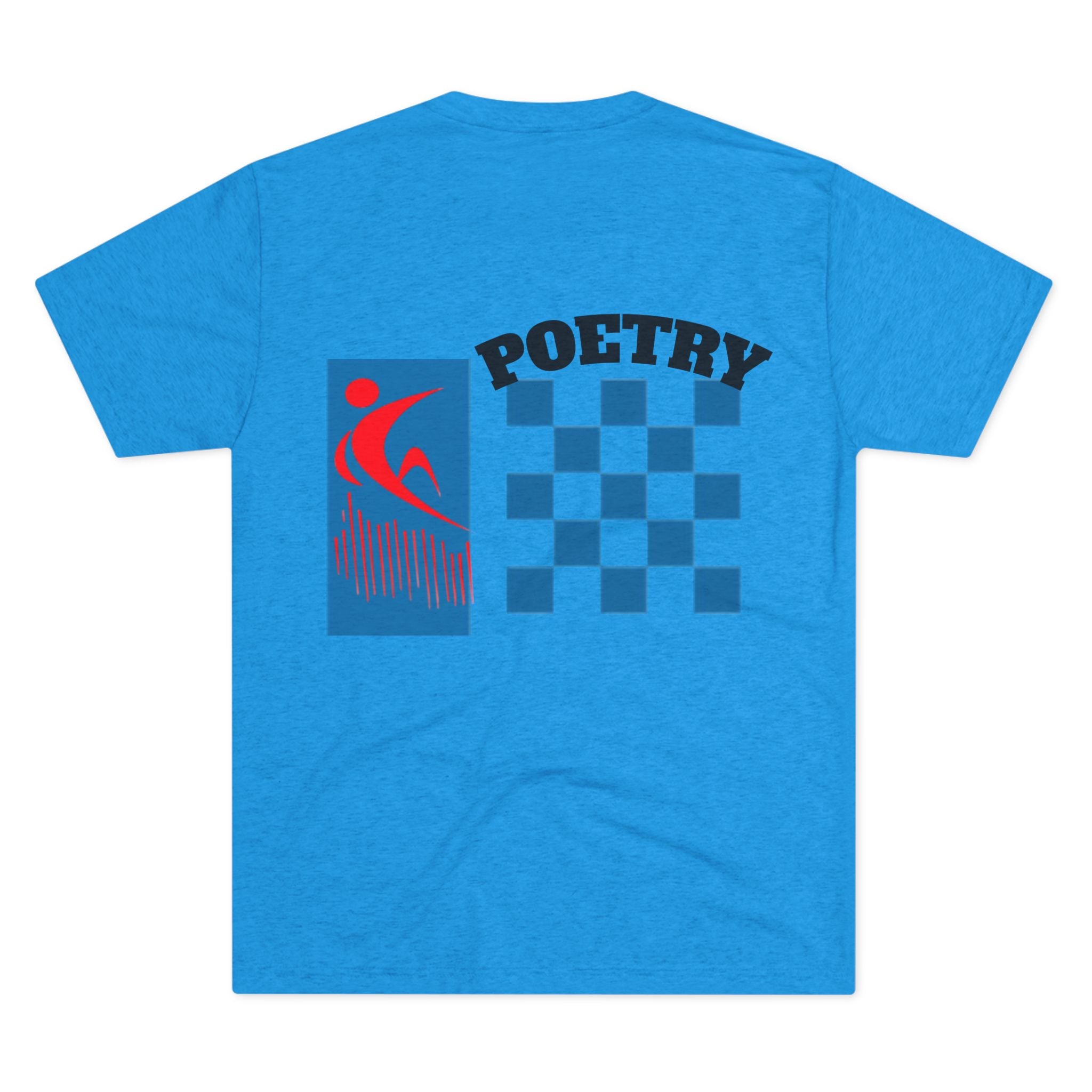 Poetry Inspired Unisex Tri-Blend Crew Tee - Soft Casual Wear for Artistic Souls, Perfect for Poetry Lovers, Gift for Writers, Creative [...] Printify