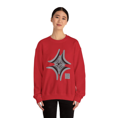 Unisex Heavy Crewneck Sweatshirt-Pyramid