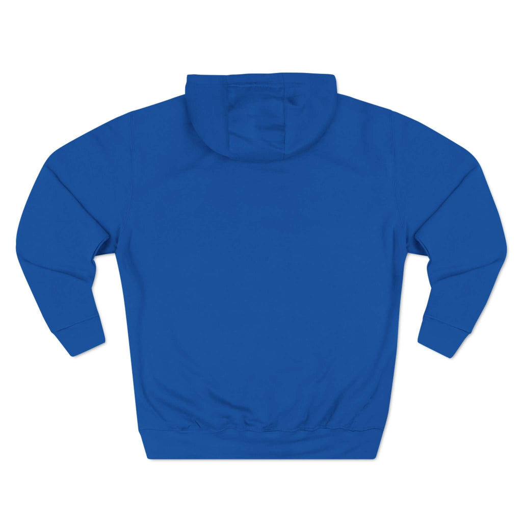 Fleece Hoodie with Quadrat Embroidery