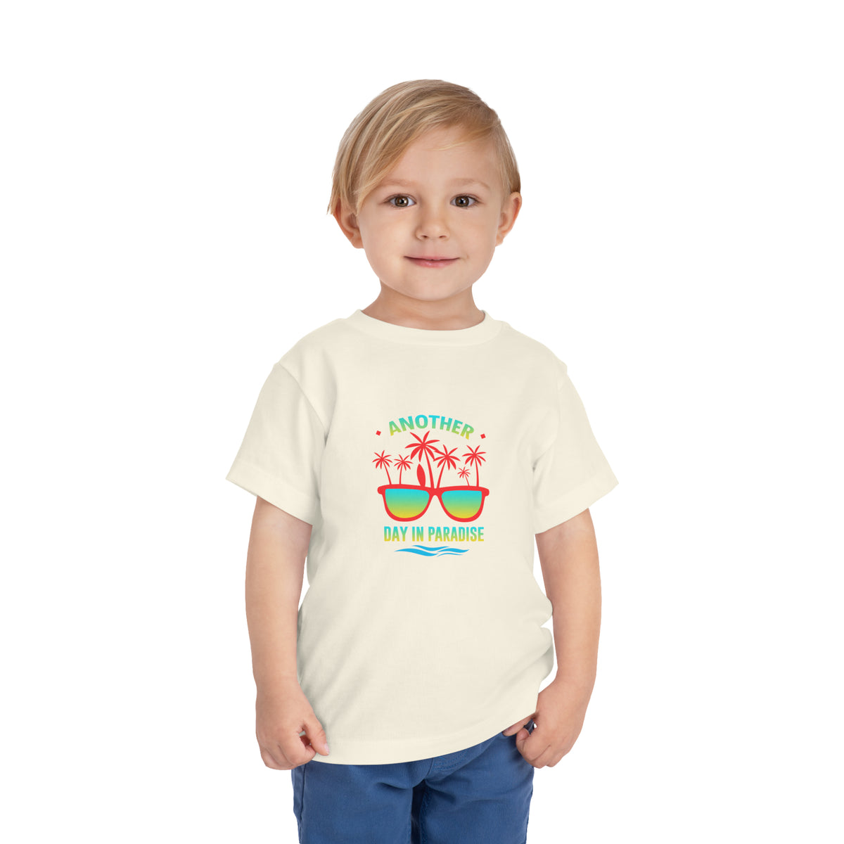 T-shirt pour tout-petits Un autre jour au paradis 