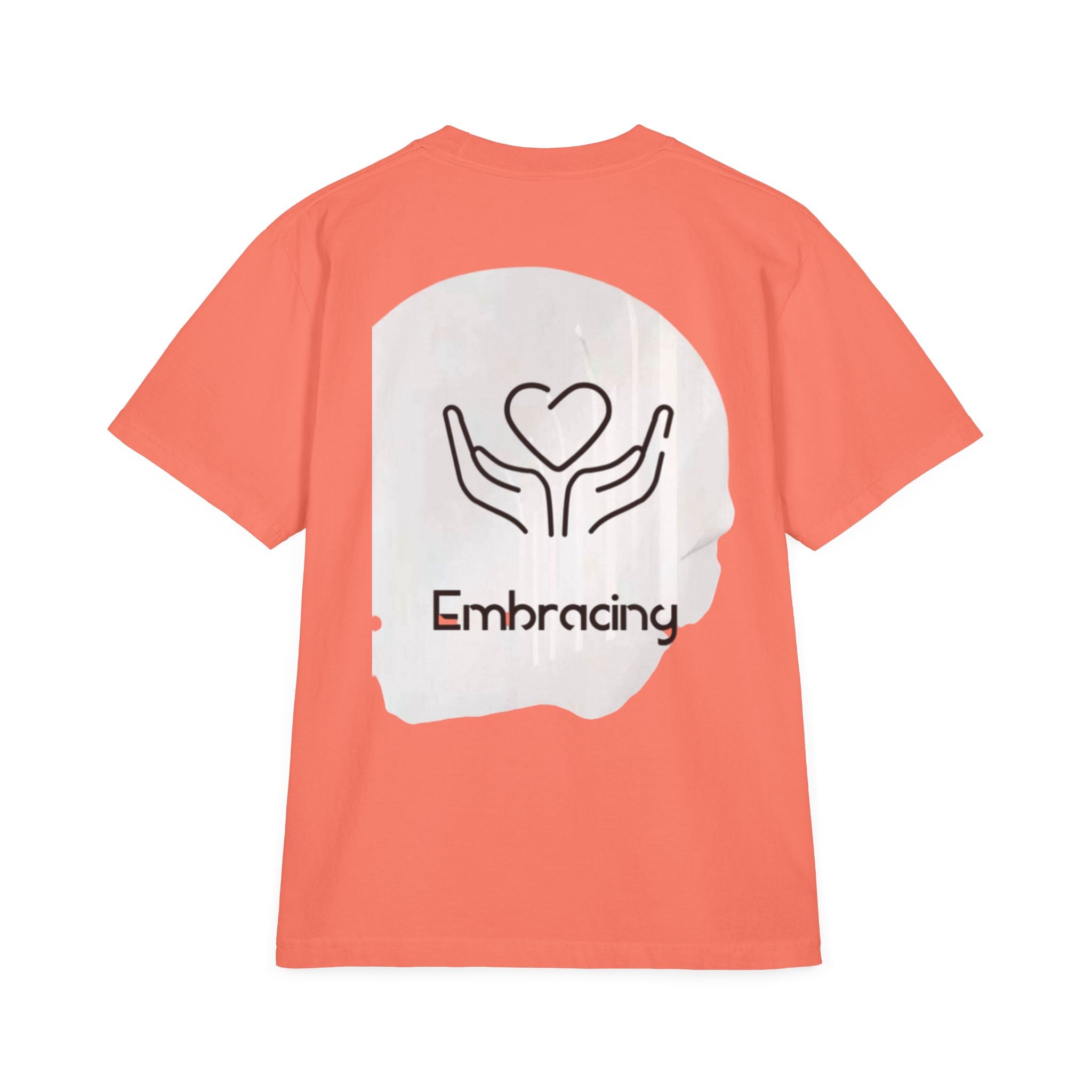 Drop-Shoulder T-Shirt Embracing Design