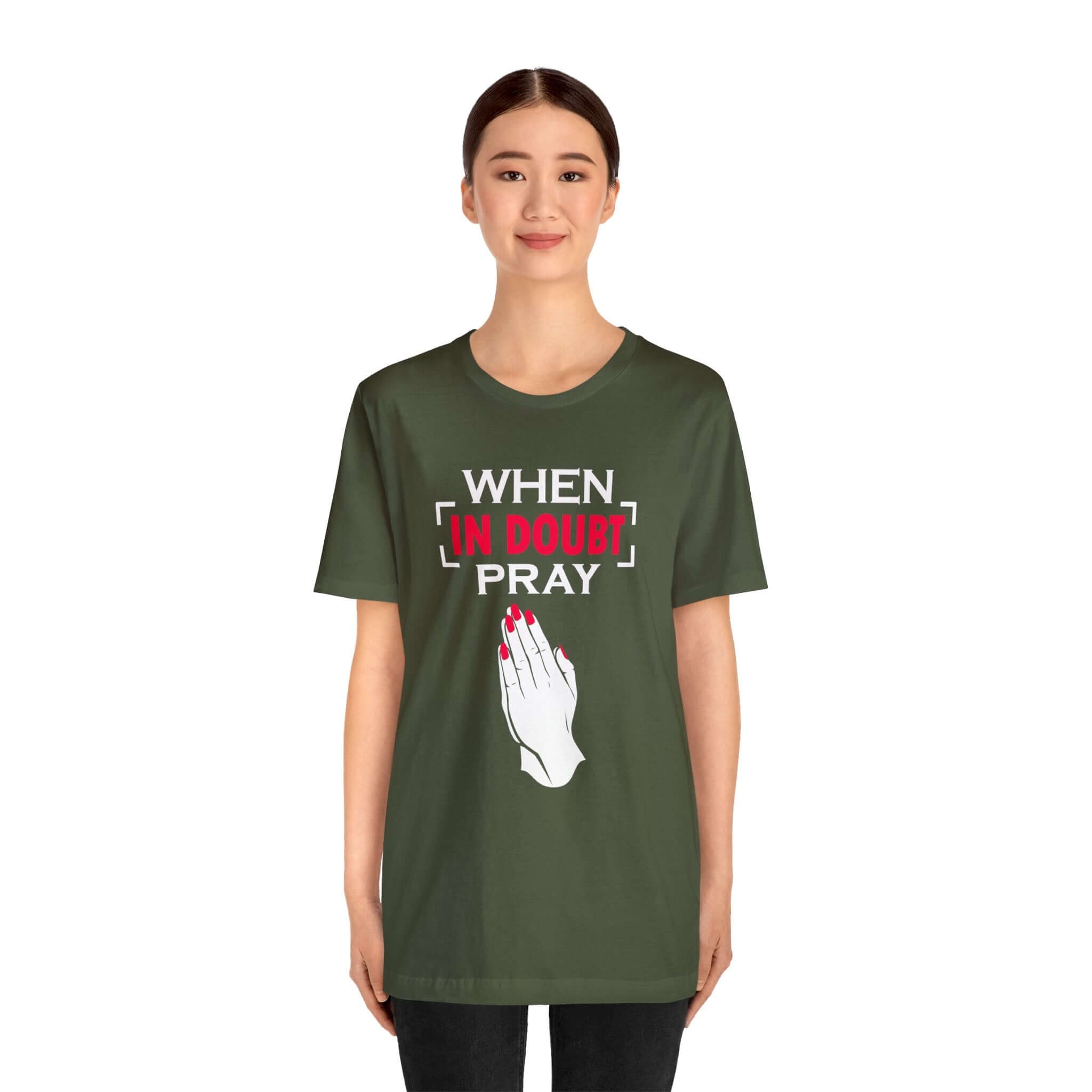 When In Doubt Pray Unisex Tee - RC’nSONS