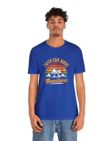 Faith Can Move Mountains Unisex Tee - RC’nSONS