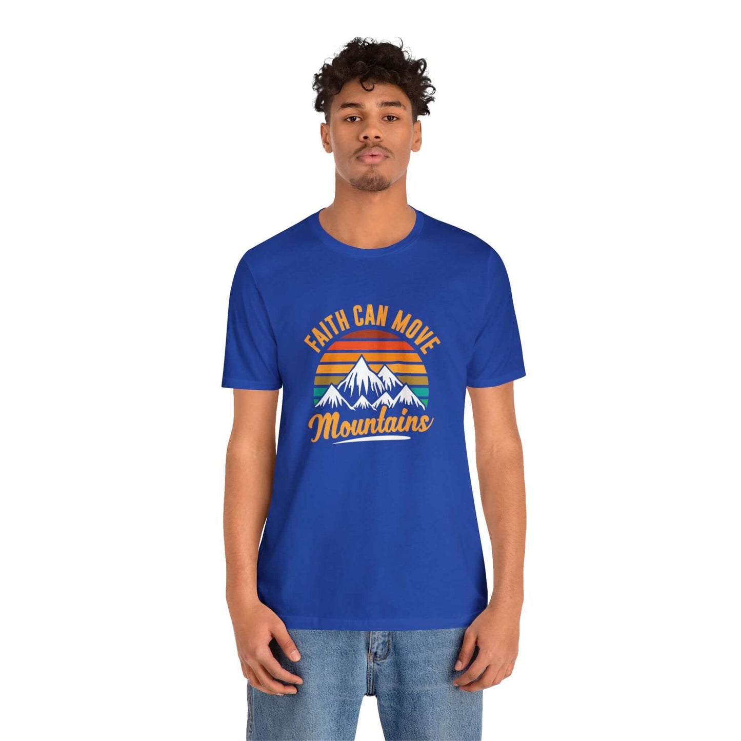 Faith Can Move Mountains Unisex Tee - RC’nSONS