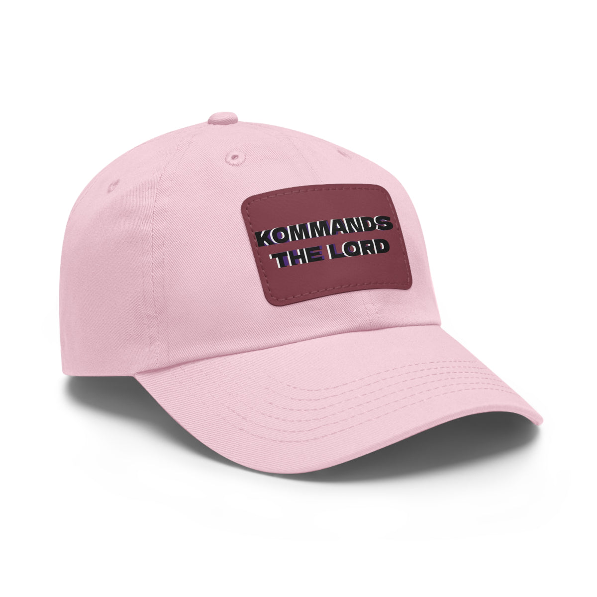 Dad Hat - Kommands The Lord Leather Patch Cap