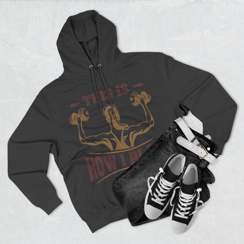Rcnsons Unisex Three-Panel Fleece 'Play' Hoodie