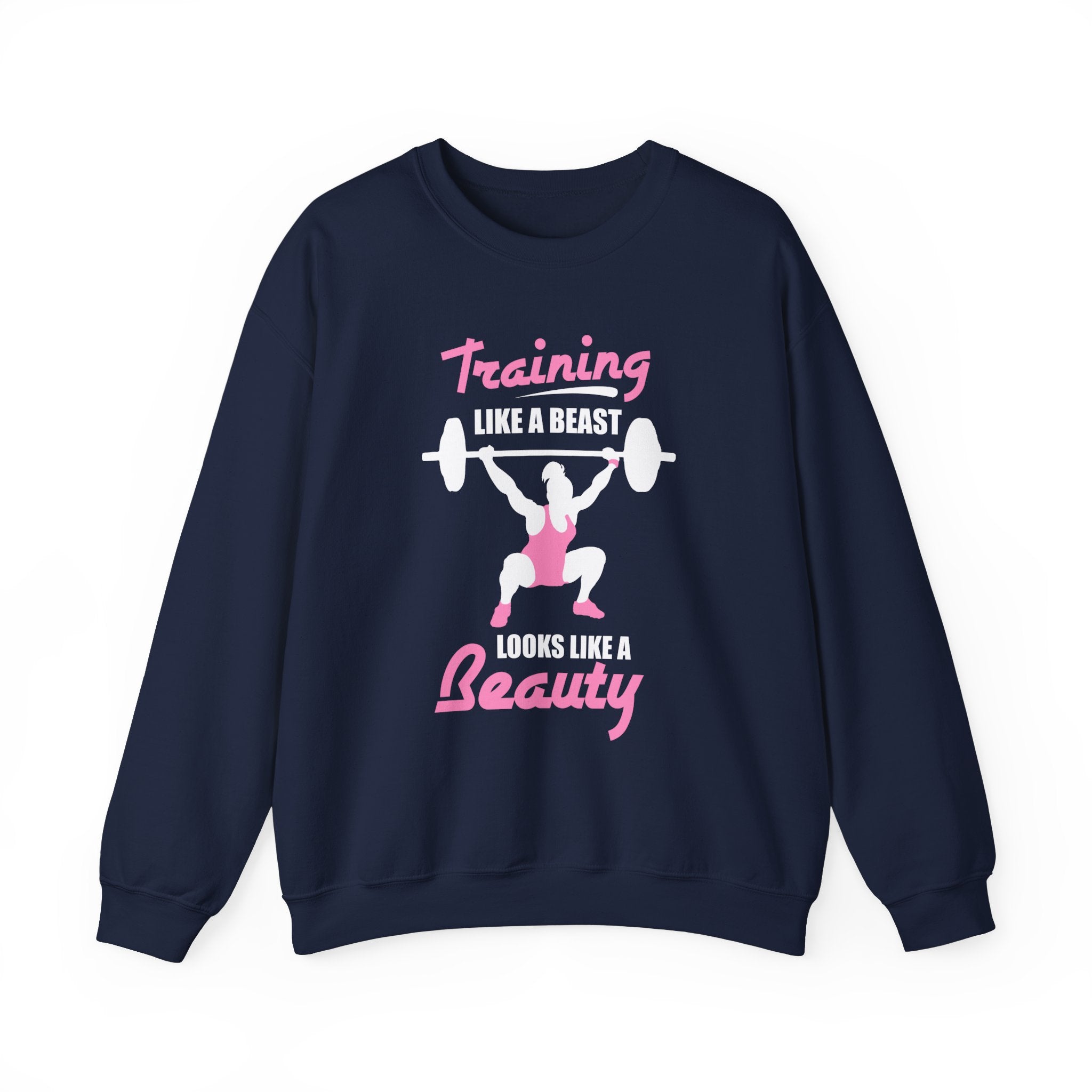 S’entraîner comme un sweat-shirt unisexe bête 