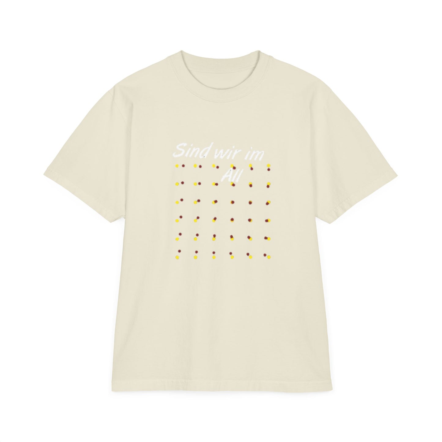 Drop-Shoulder T-Shirt - Chic sind wir im All