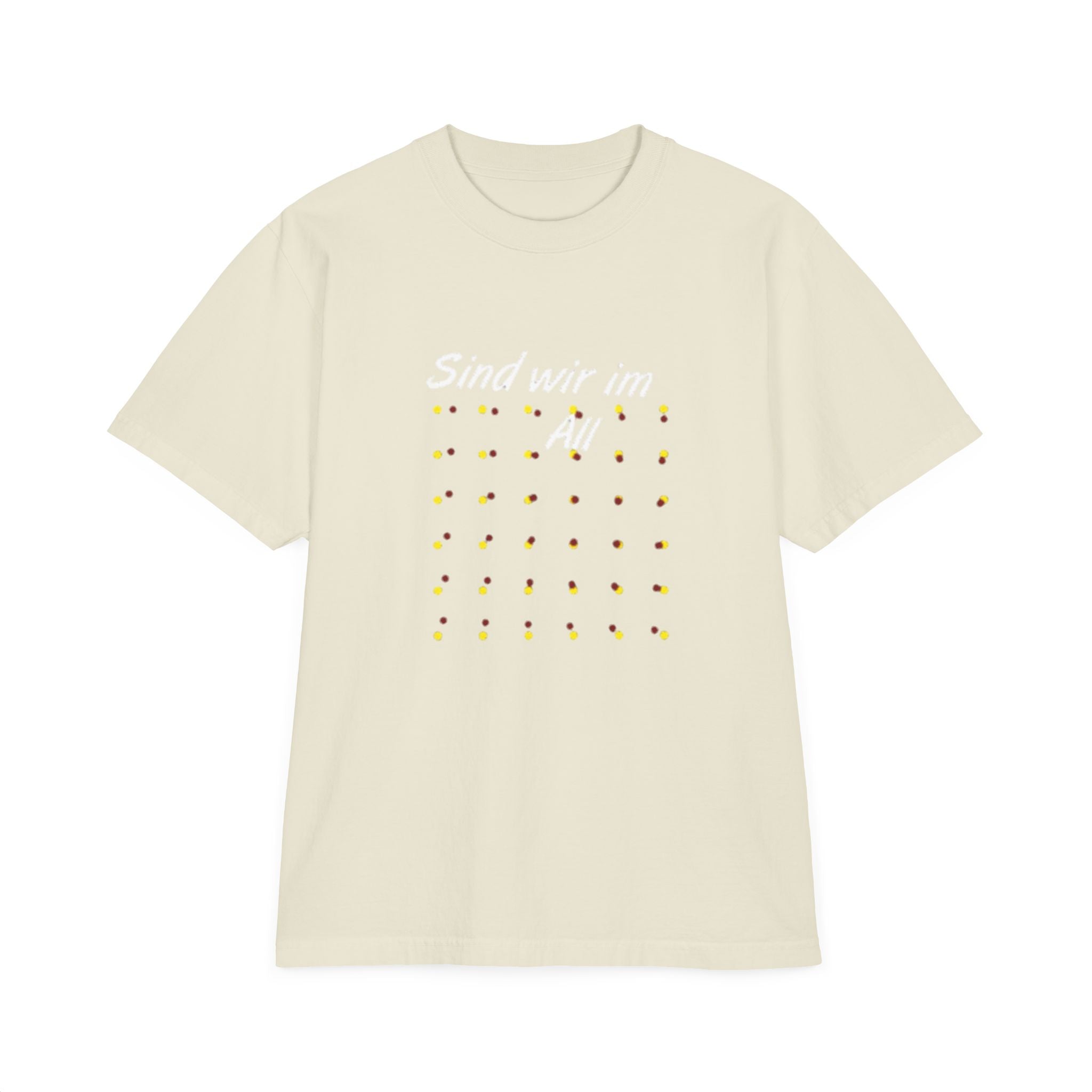 Drop-Shoulder T-Shirt - Chic sind wir im All
