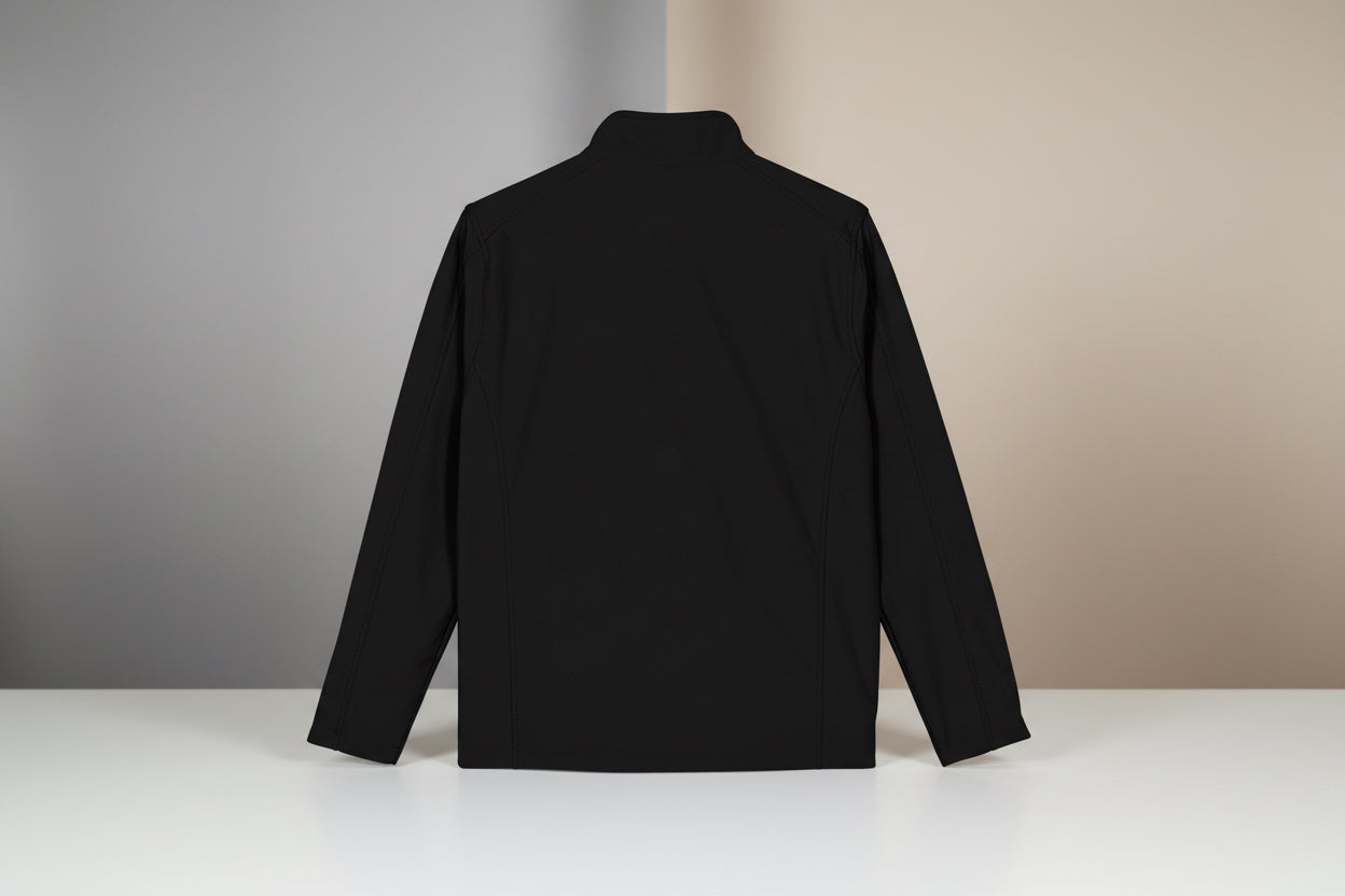 Embroidered Gold Floral Soft Shell Jacket