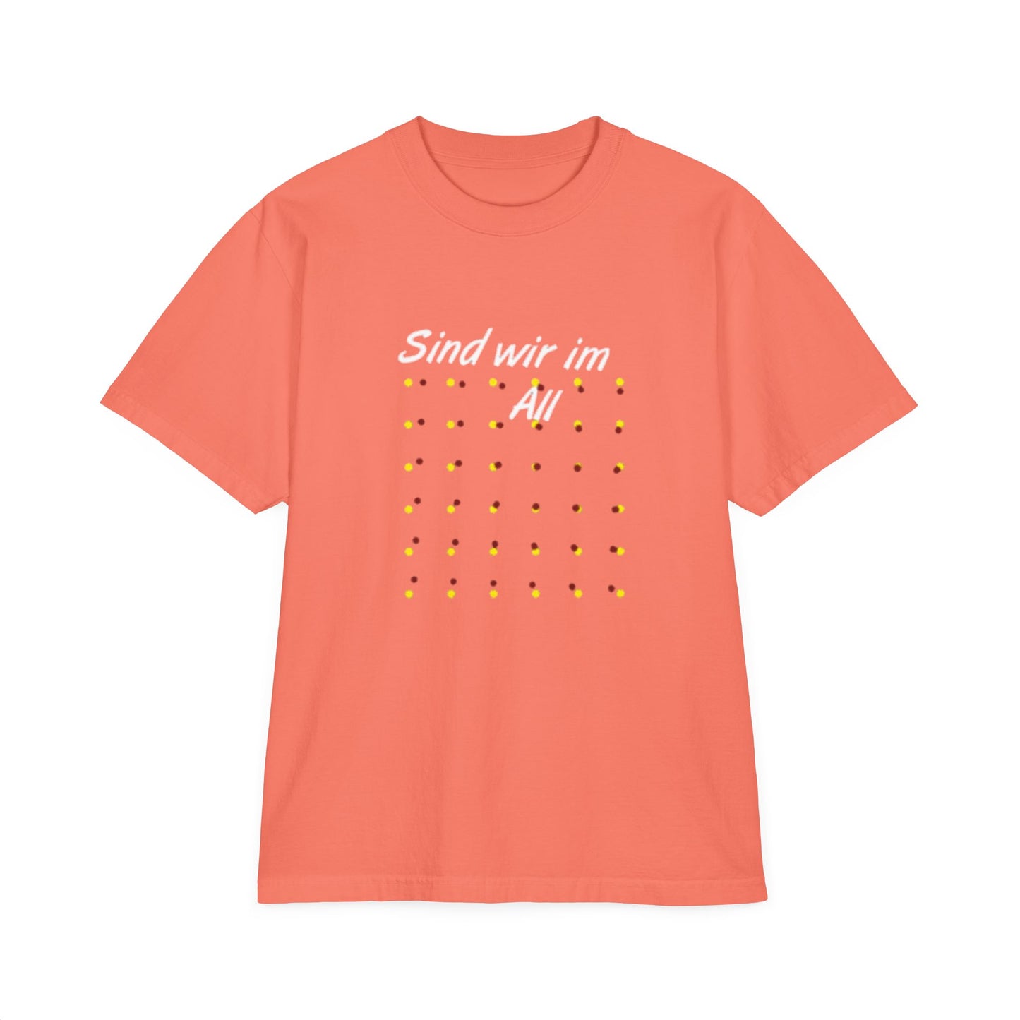 Drop-Shoulder T-Shirt - Chic sind wir im All