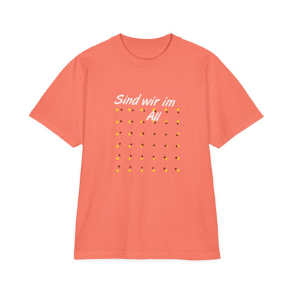 Drop-Shoulder T-Shirt - Chic sind wir im All