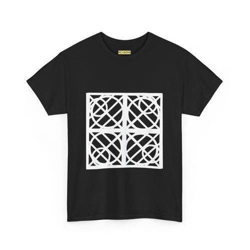 Modern Graphic Tee, Minimalist Cotton Shirt, Casual Unisex Top, Art-Inspired Clothing, Everyday Wear, Gift for Art Lovers Printify