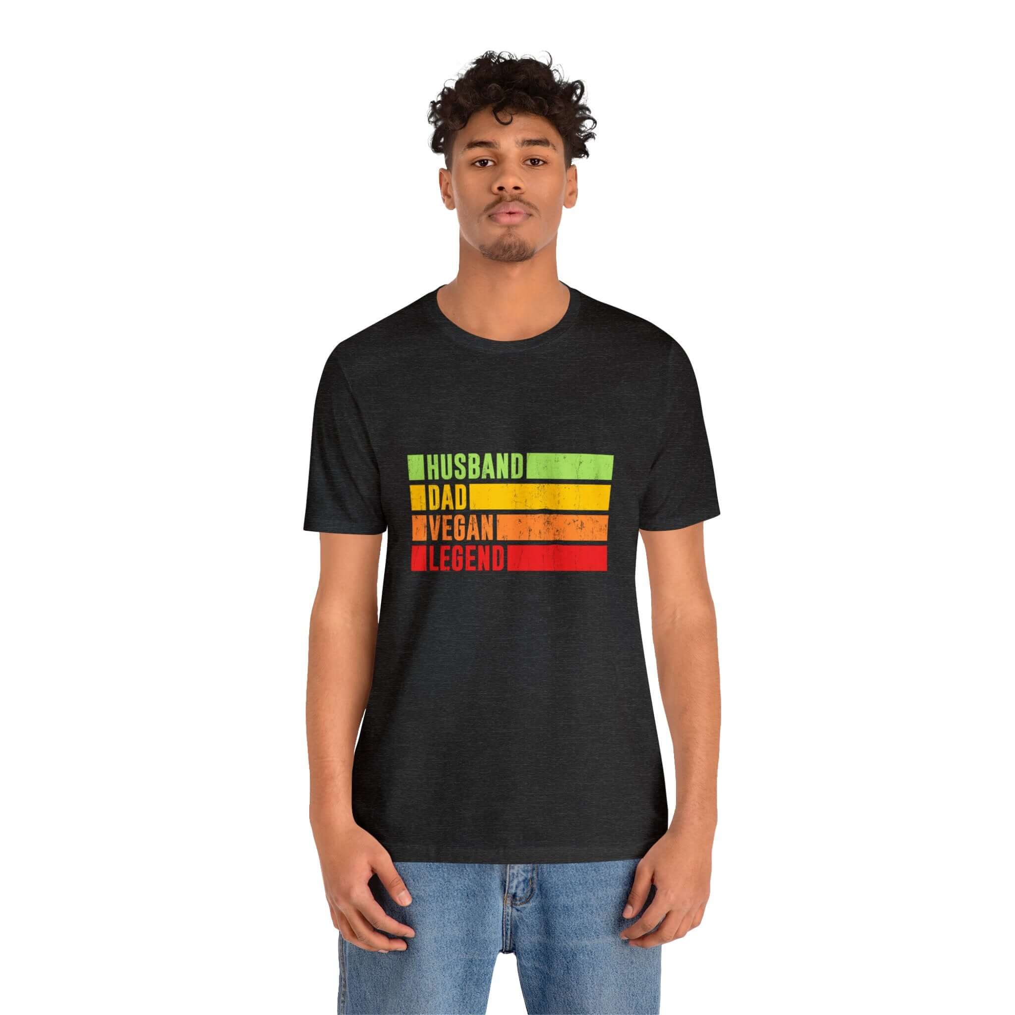 Husband Dad Vegan Legend Unisex Tee - RC’nSONS