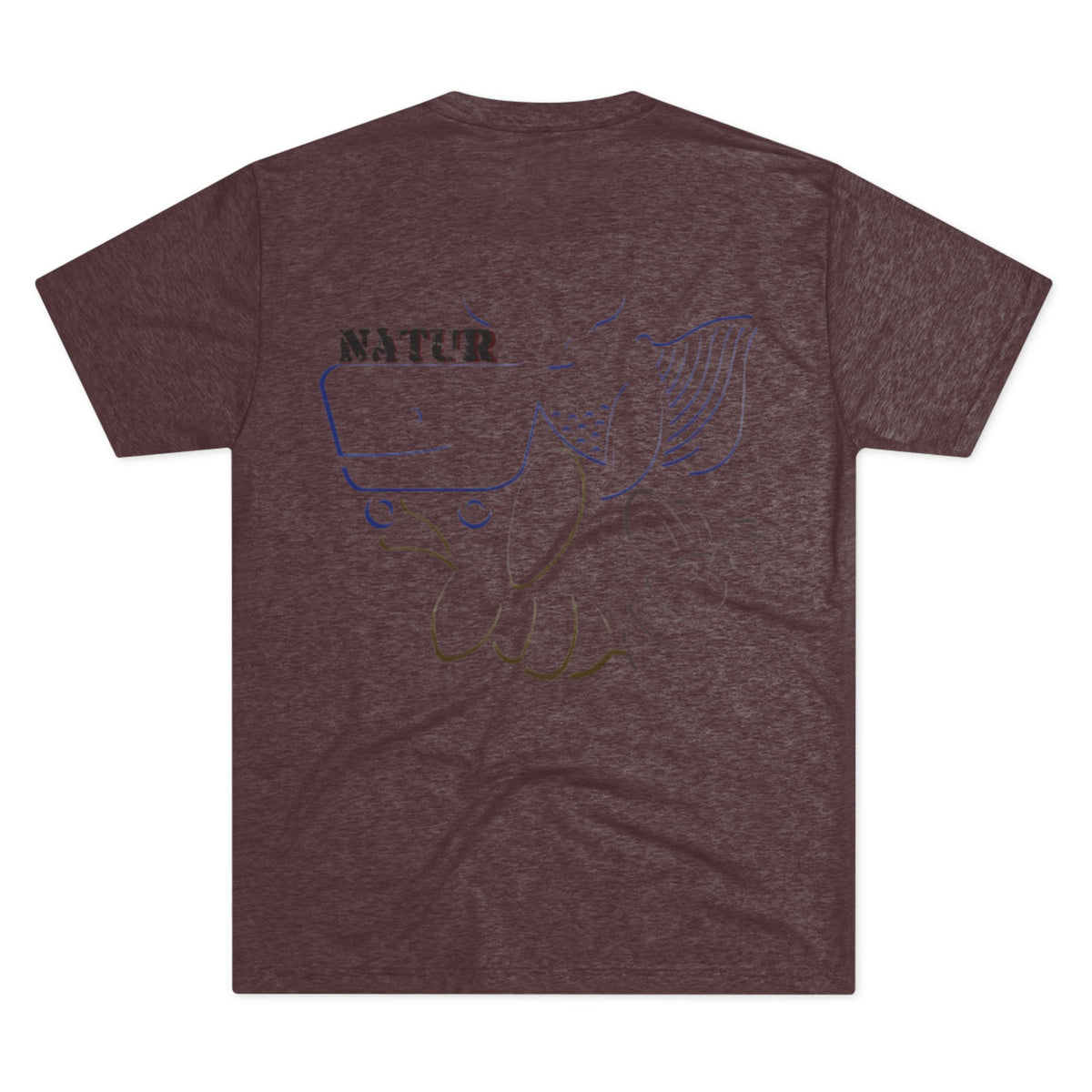Nature Inspired Tee - Unisex Tri-Blend Crew Tee