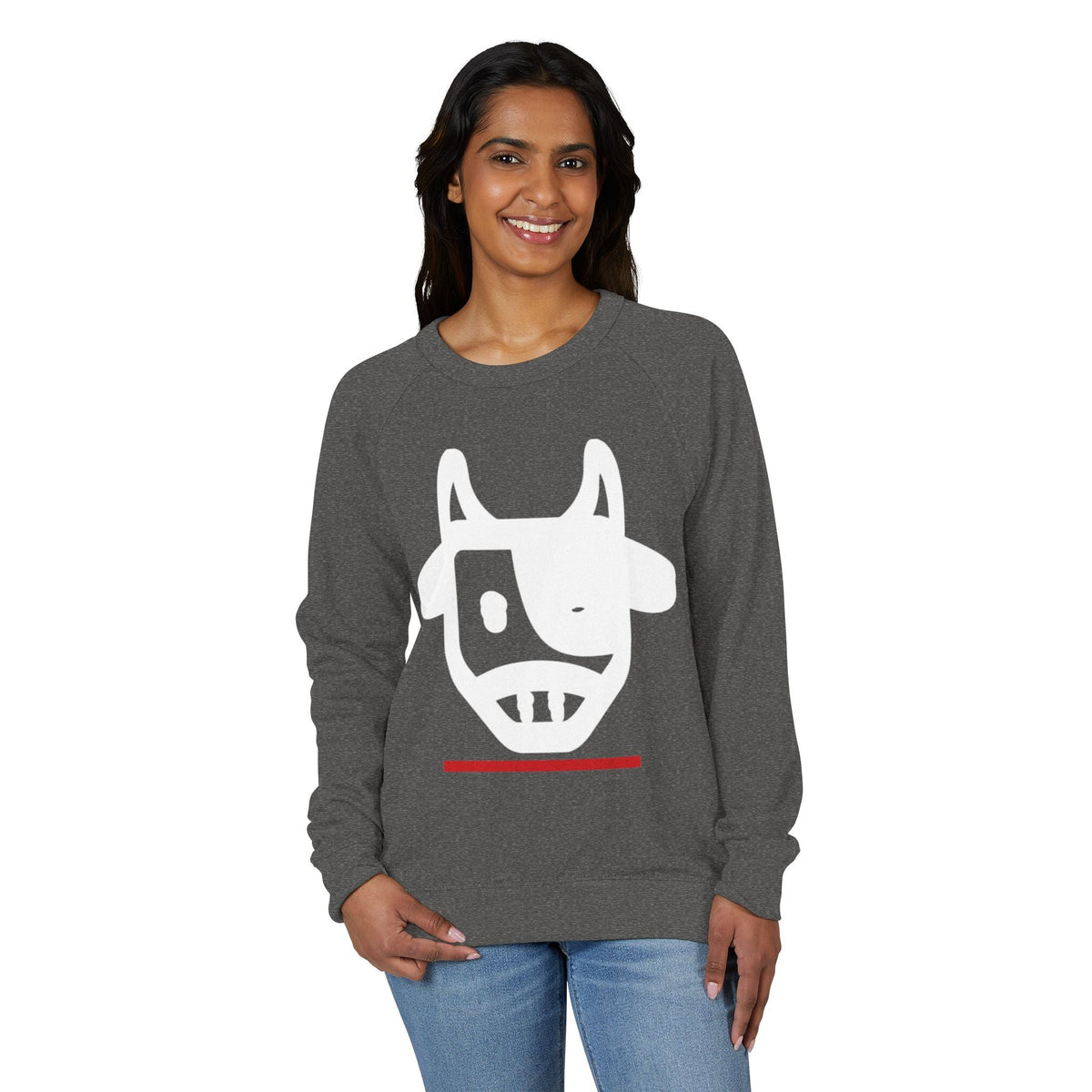 Raglan Crewneck Sweatshirt - Elegante Design Printify