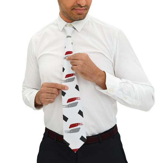 Stylish Necktie with Playful Design | Unique Gift for Formal Occasions, Business Attire, Weddings, Father's Day, Accessories Printify