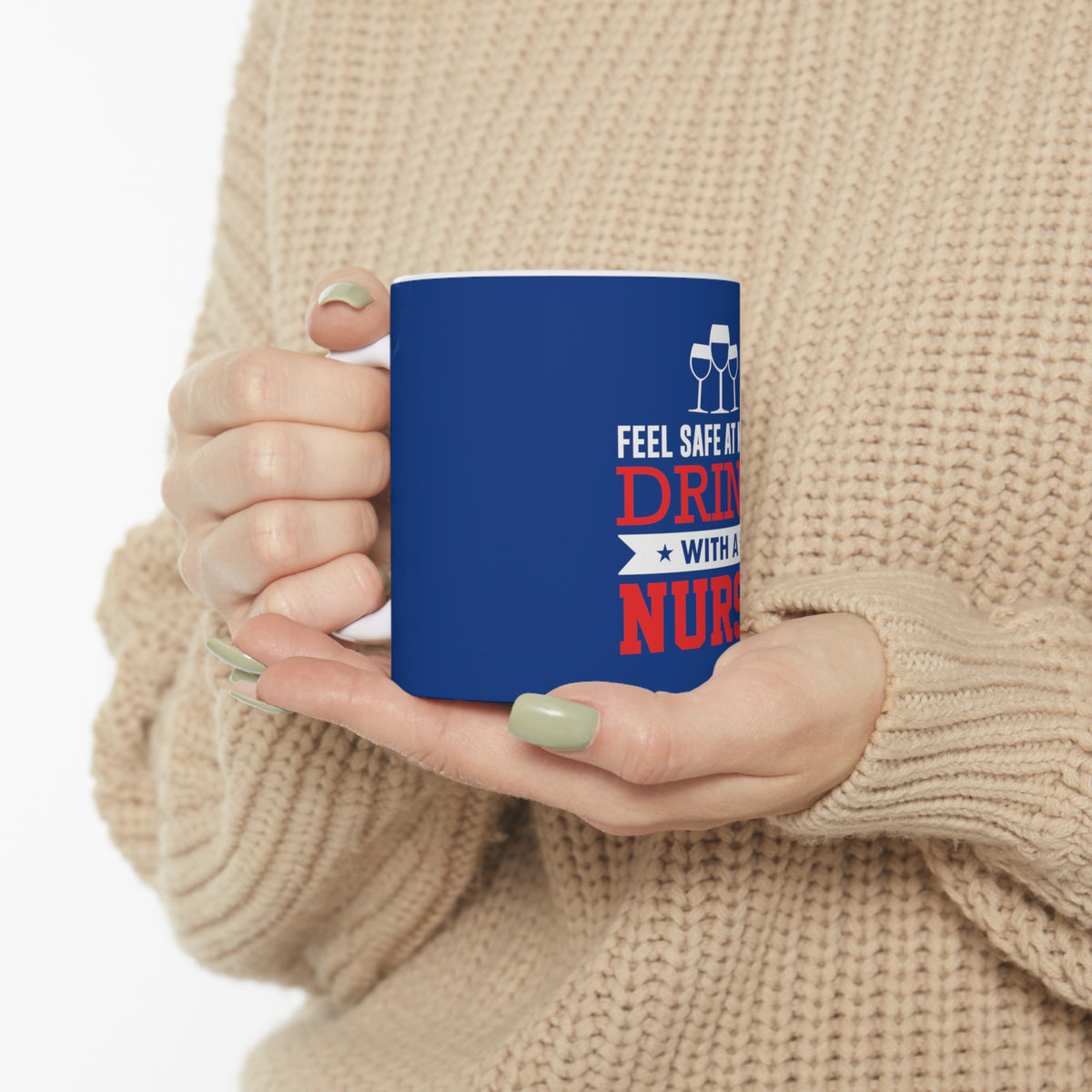 Feel Safe At Night Drink Mug