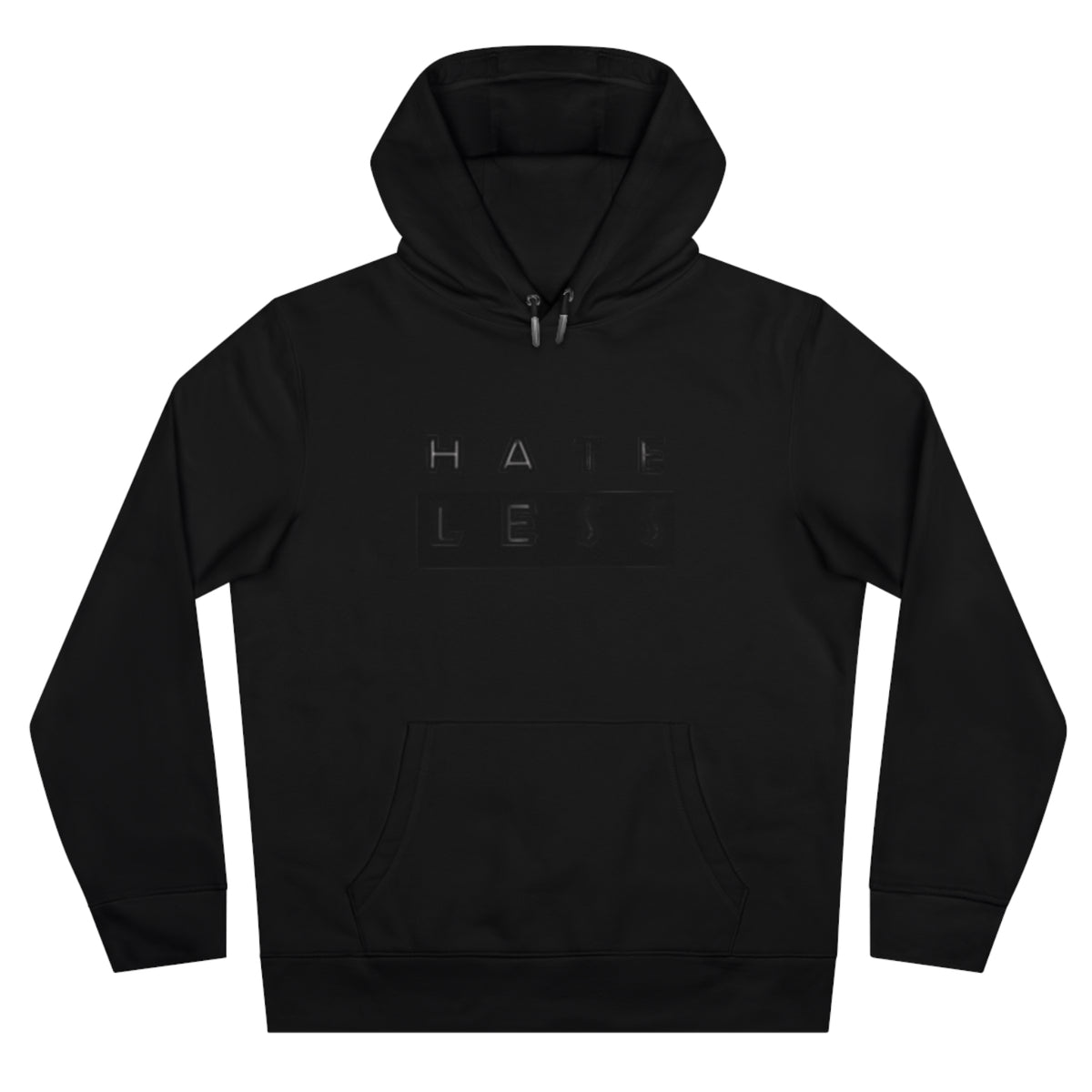 King Hate Less Hooded Sweatshirt - Promote Positivity and Kindness