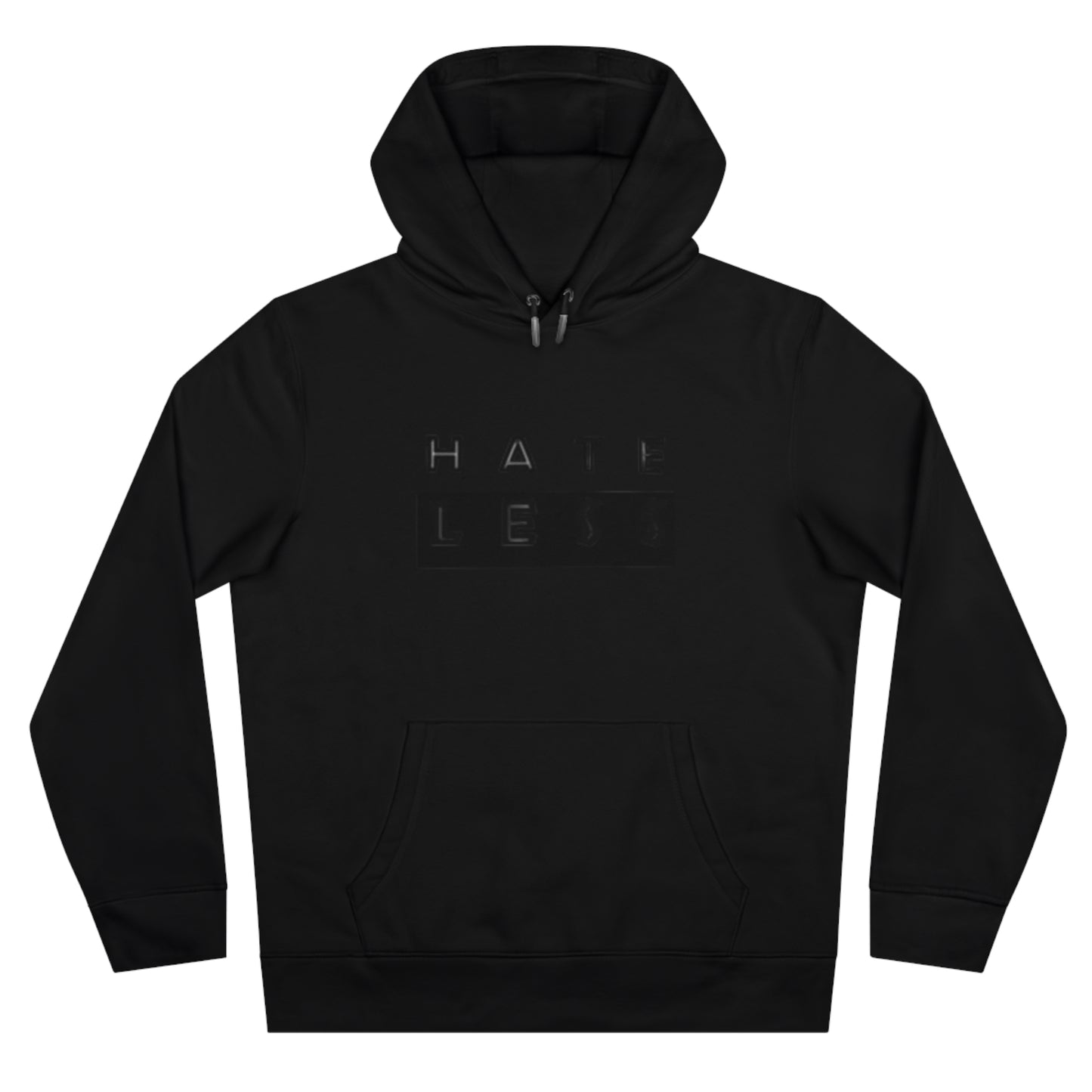 King Hate Less Hooded Sweatshirt - Promote Positivity and Kindness