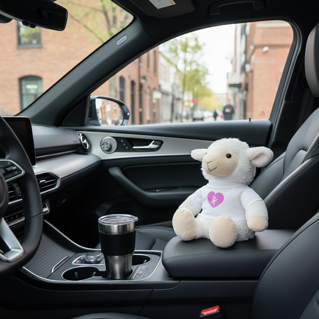 Cute Plush Toy with T-Shirt Printify